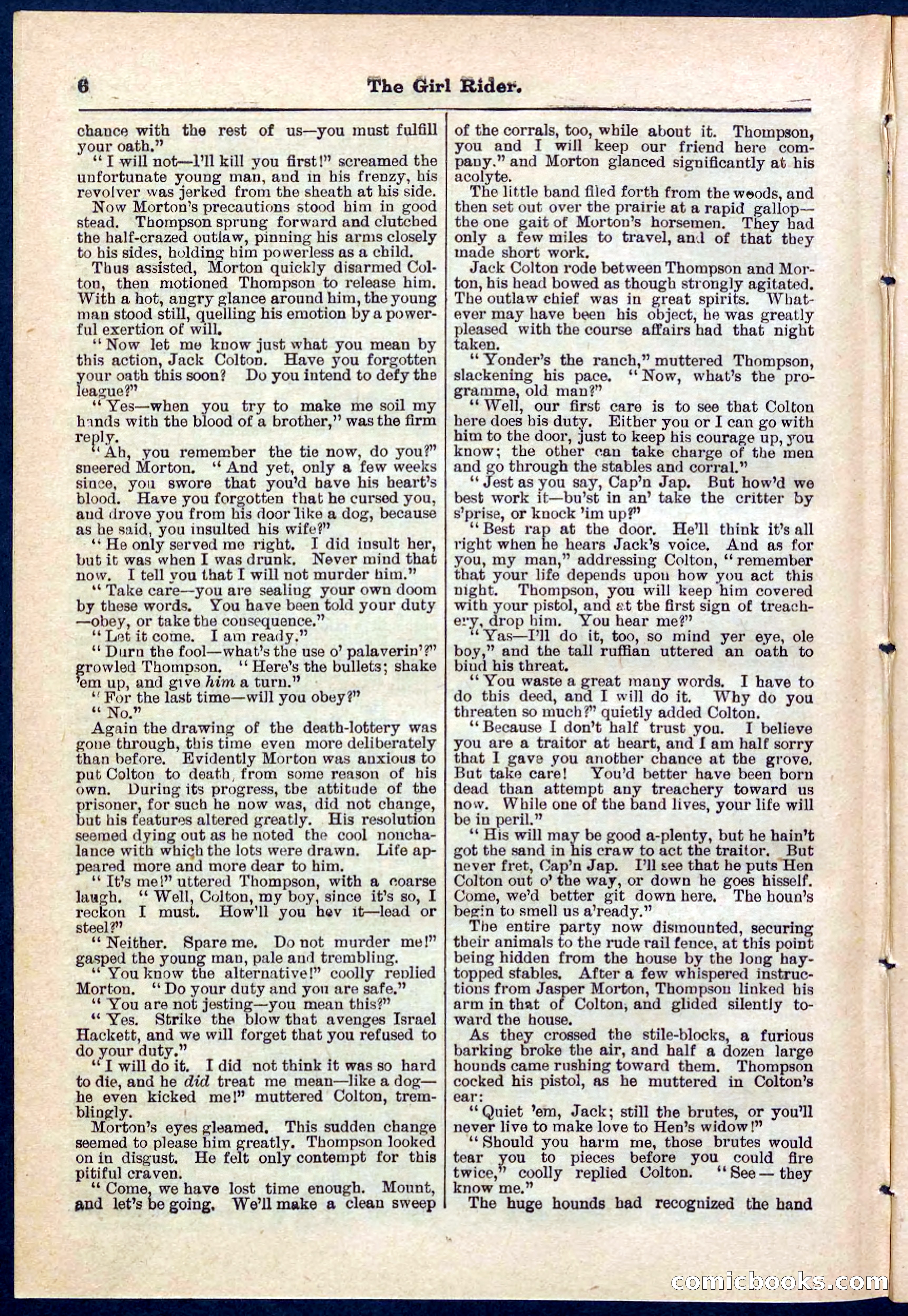 Beadle's Pocket Library No. 273 — page 6 of 32
