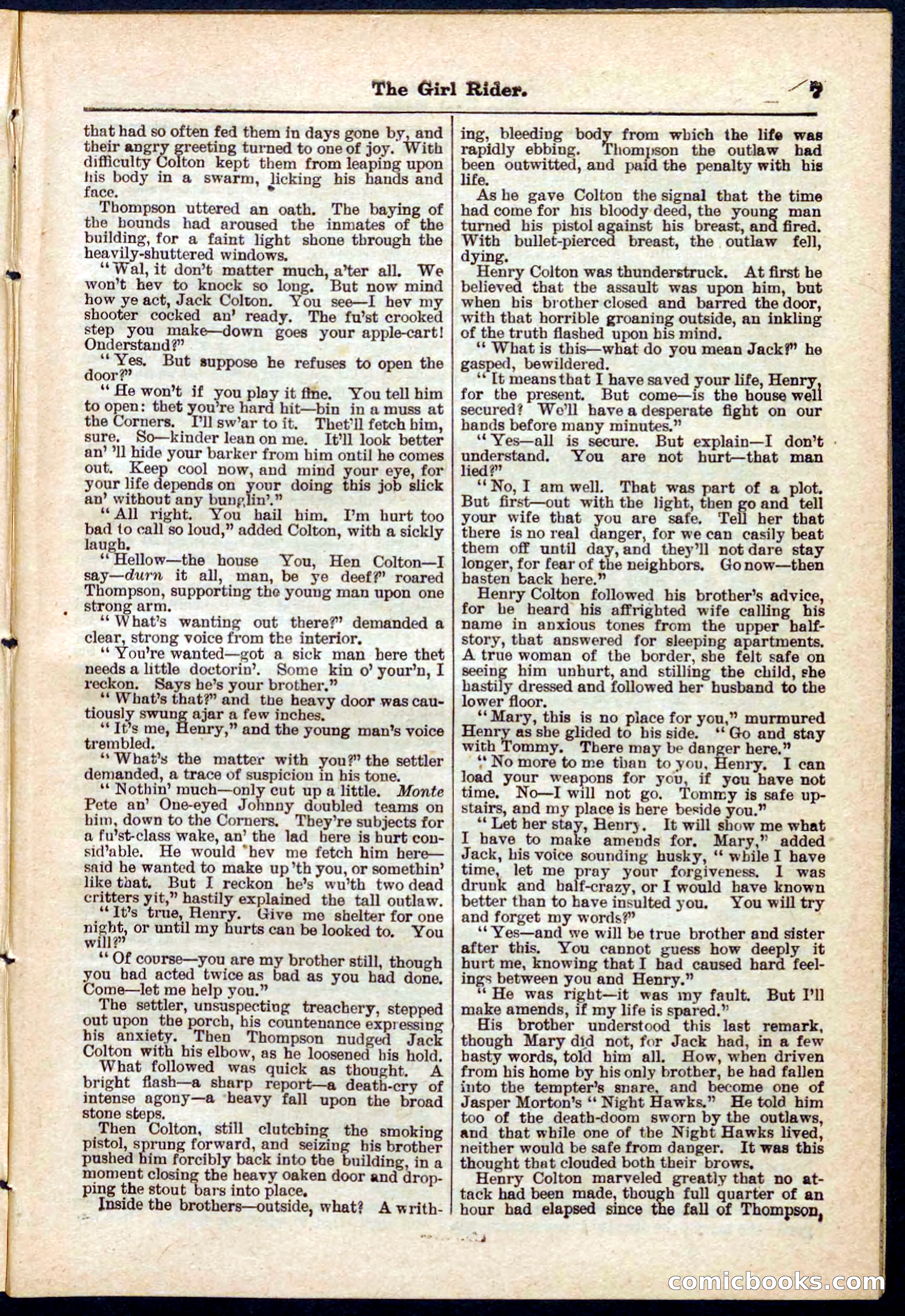 Beadle's Pocket Library No. 273 — page 7 of 32