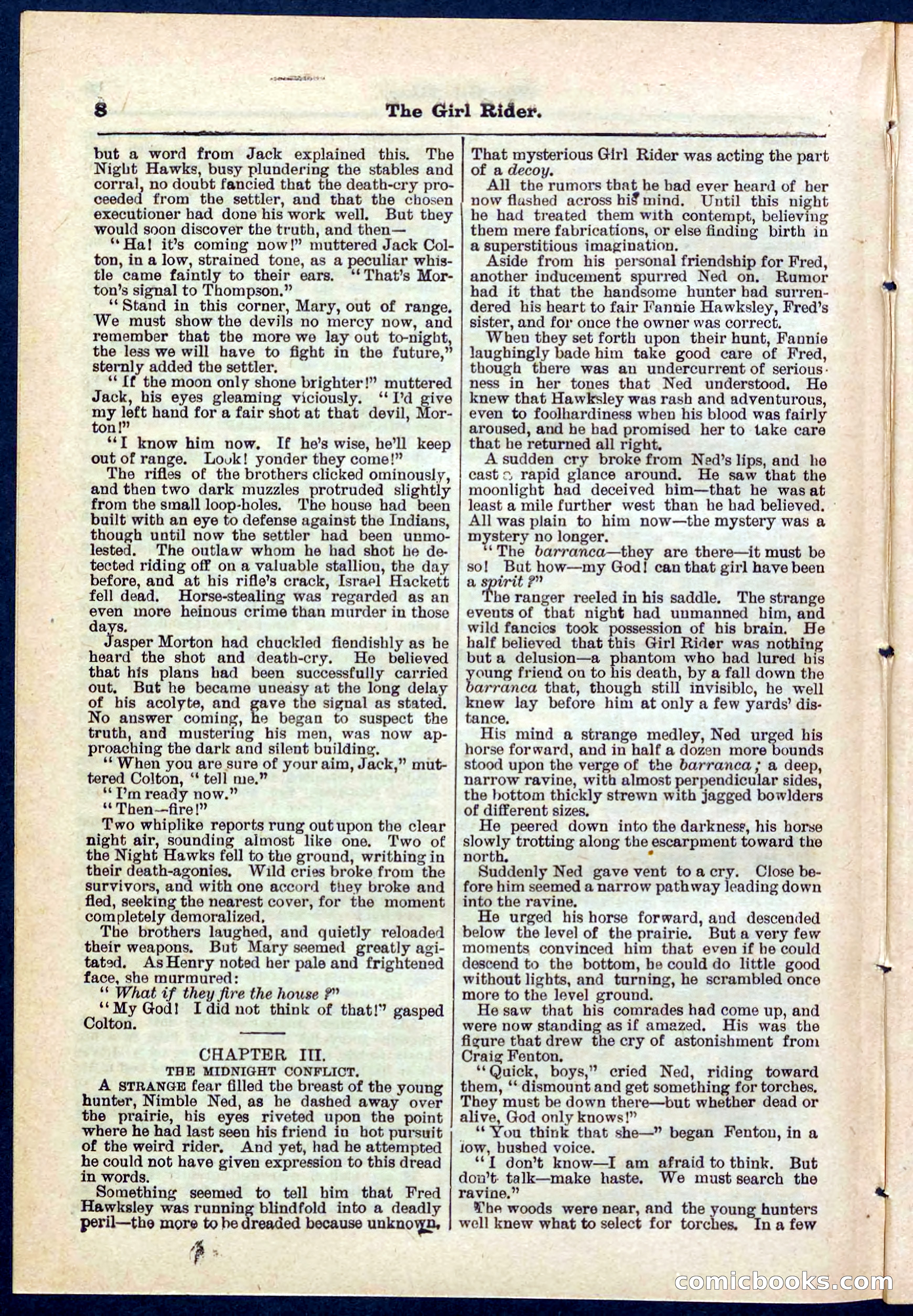 Beadle's Pocket Library No. 273 — page 8 of 32