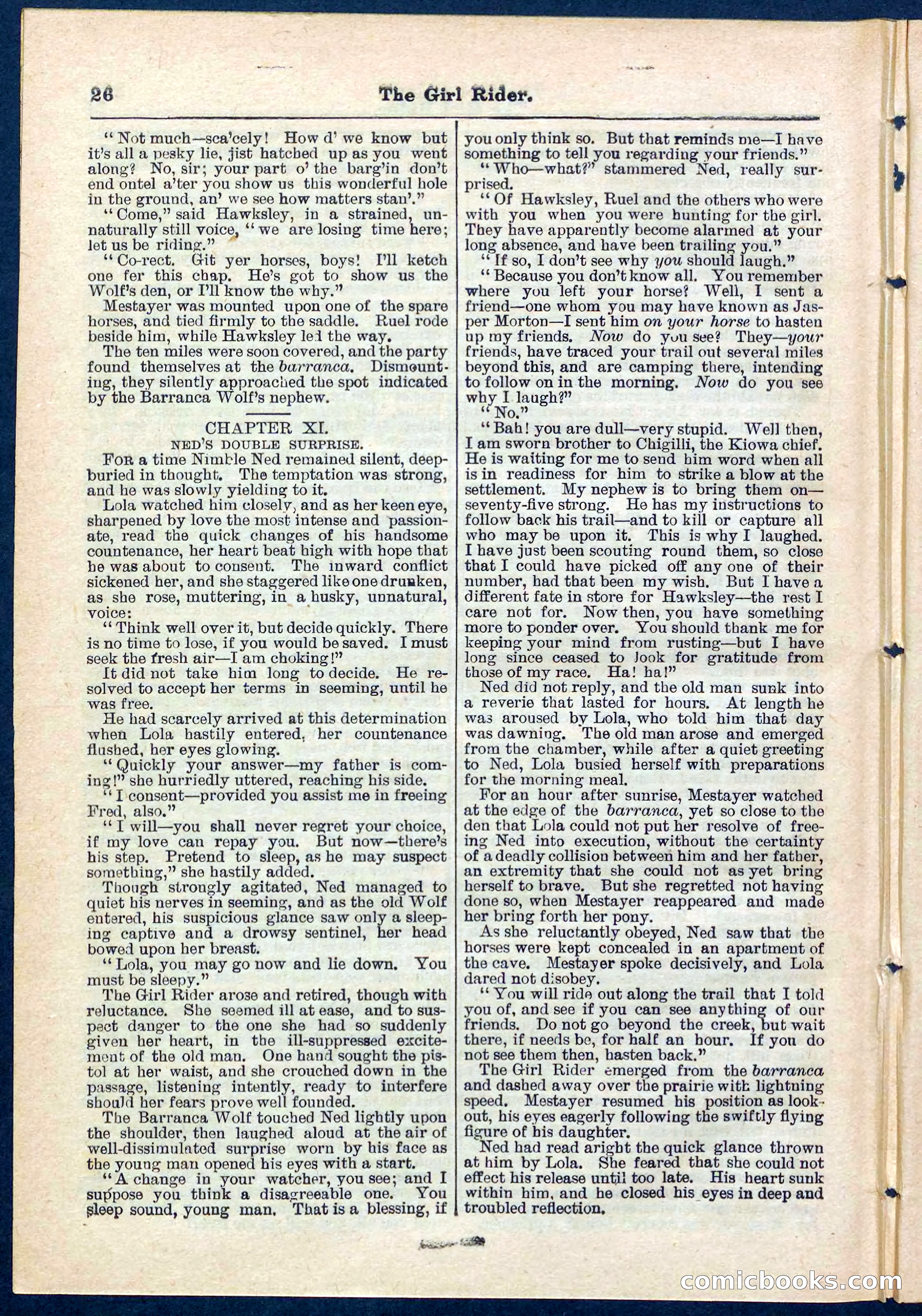 Beadle's Pocket Library No. 273 — page 26 of 32