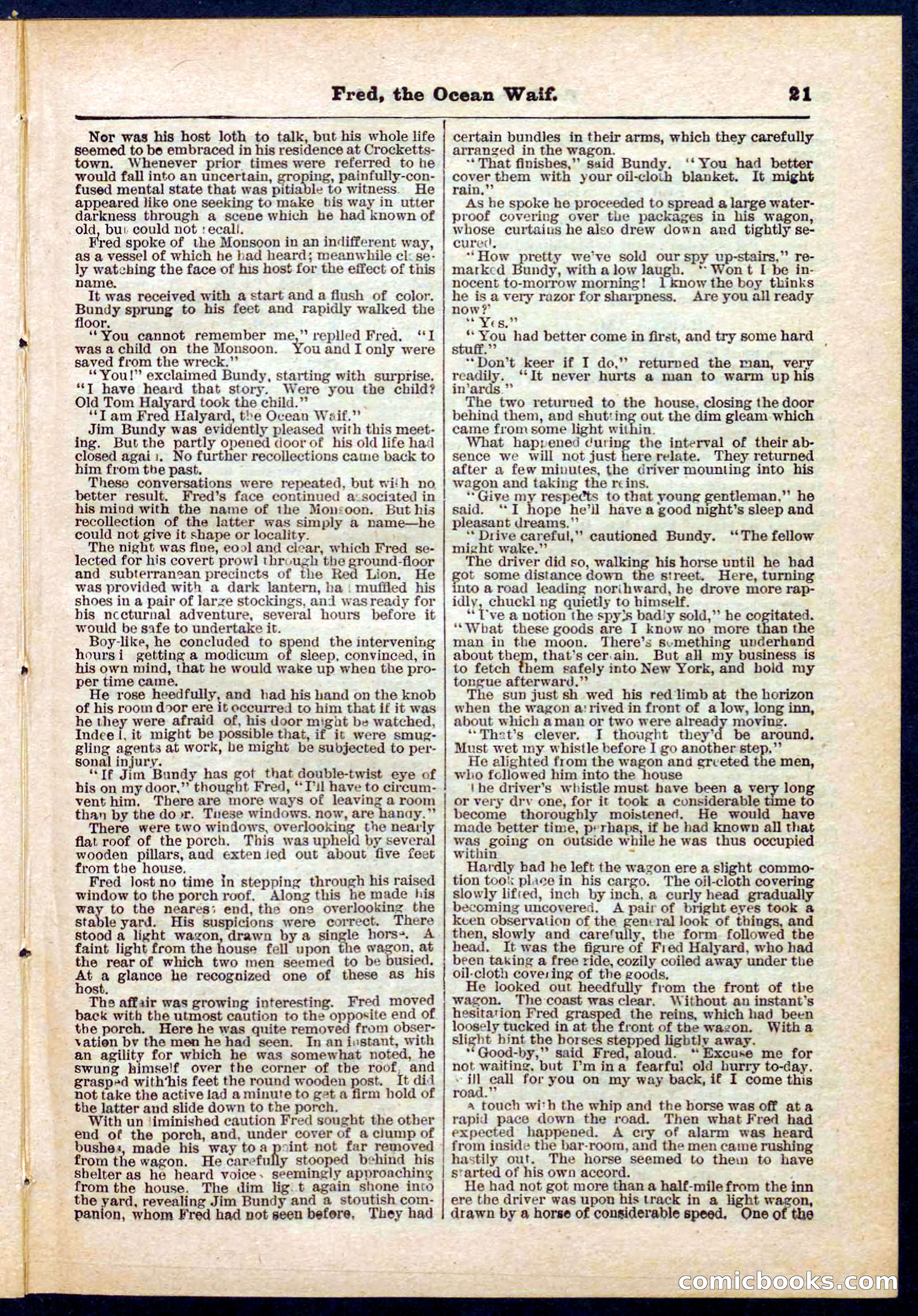 Beadle's Pocket Library No. 275 — page 21 of 32