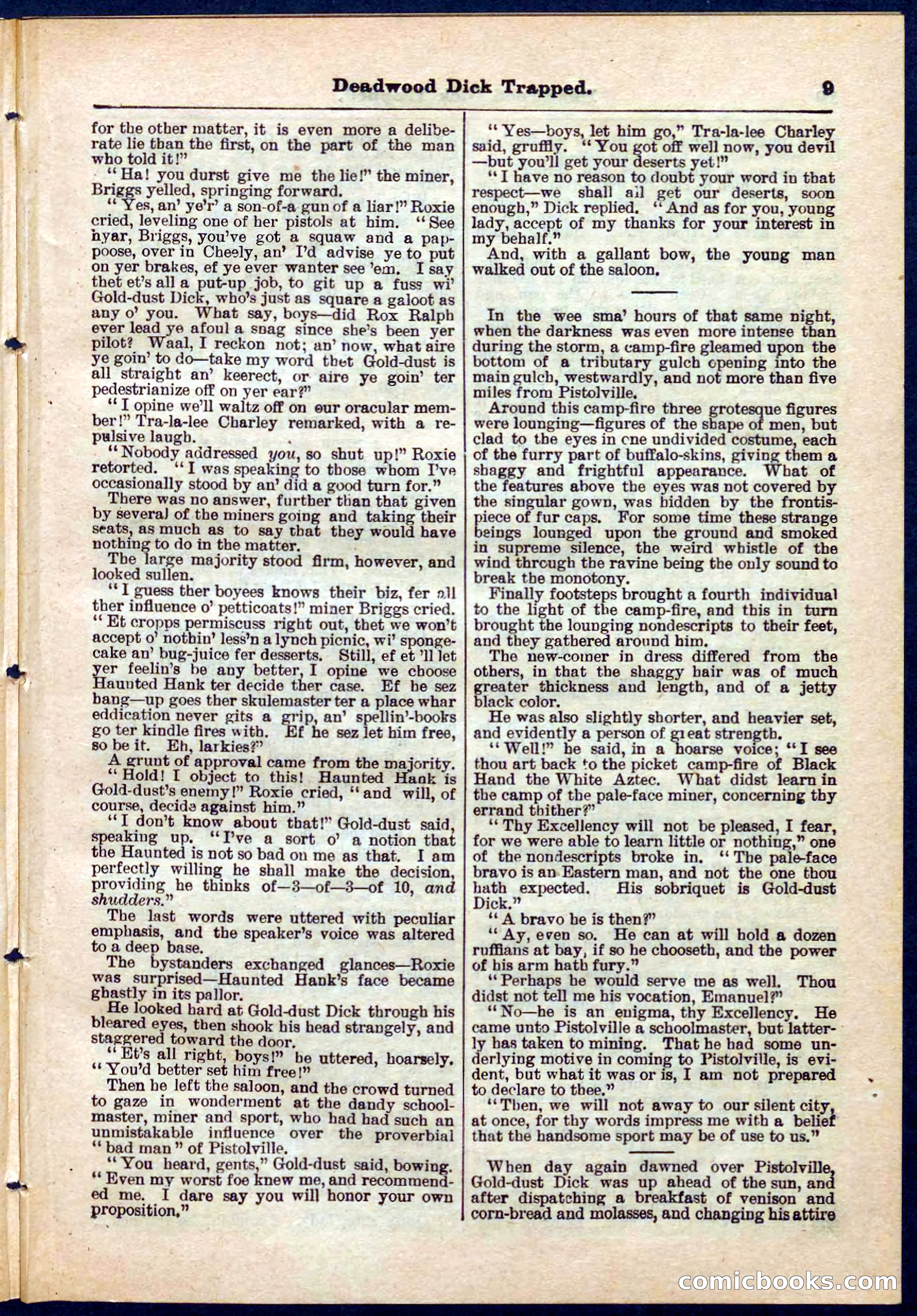 Beadle's Pocket Library No. 276 — page 9 of 32
