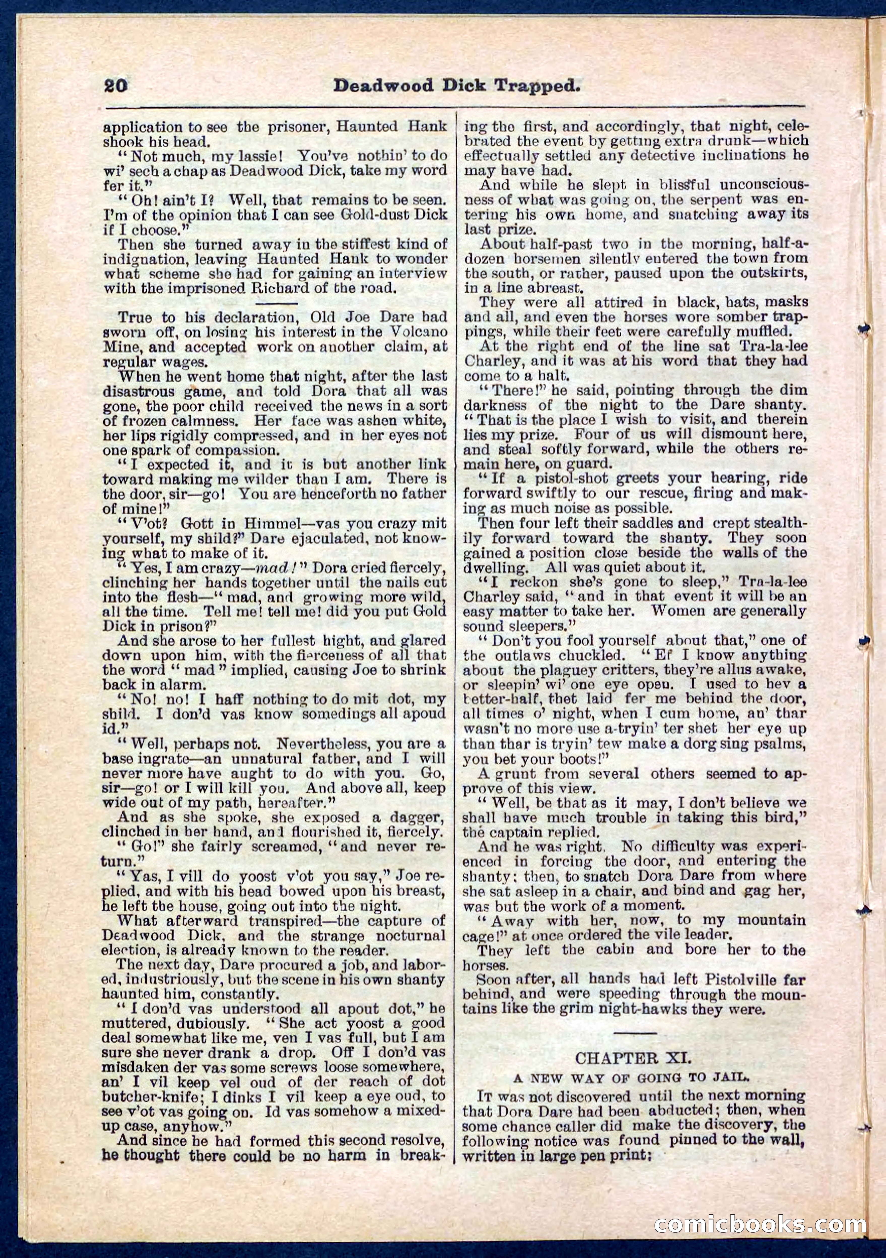 Beadle's Pocket Library No. 276 — page 20 of 32