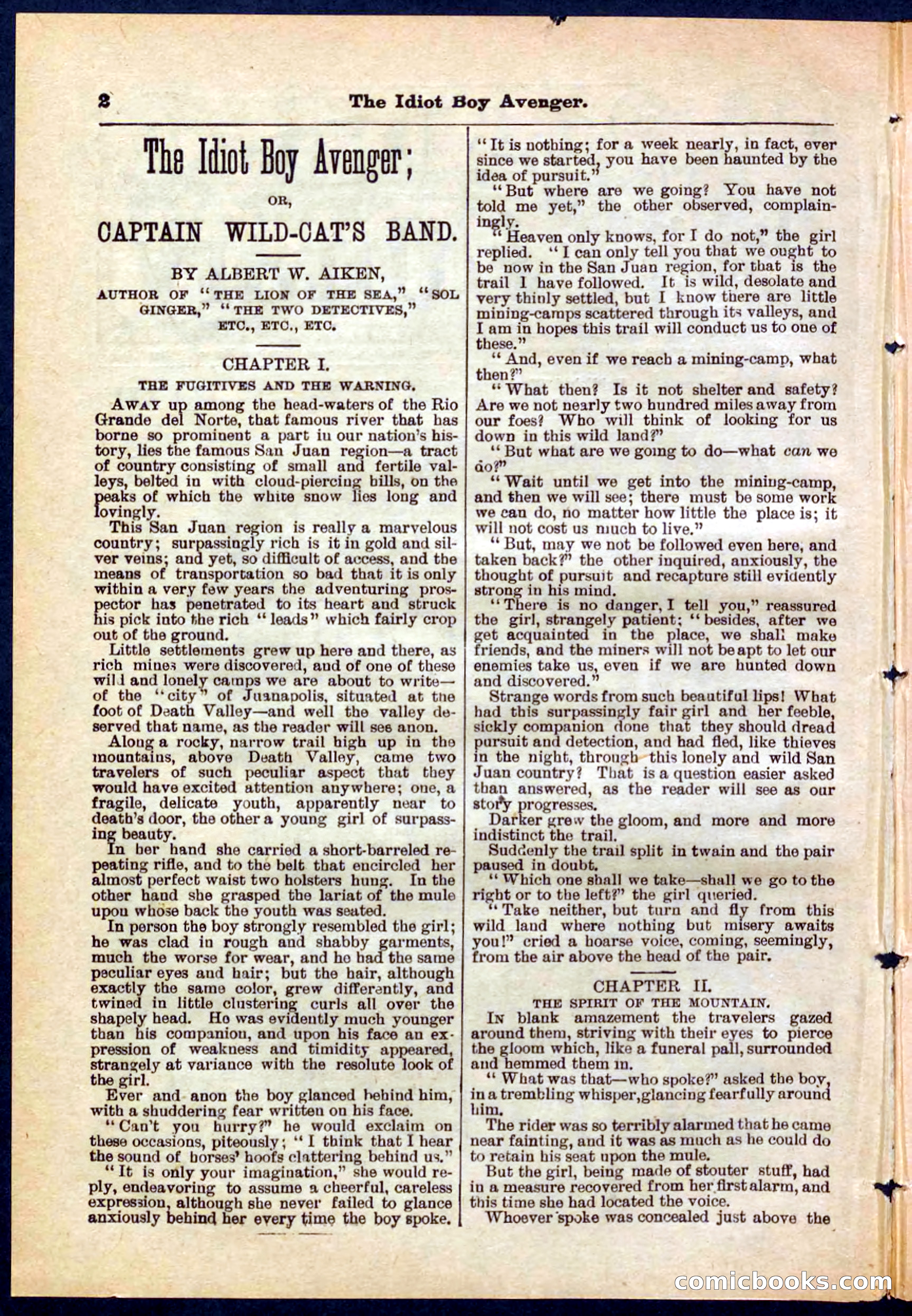 Beadle's Pocket Library No. 277 — page 2 of 32