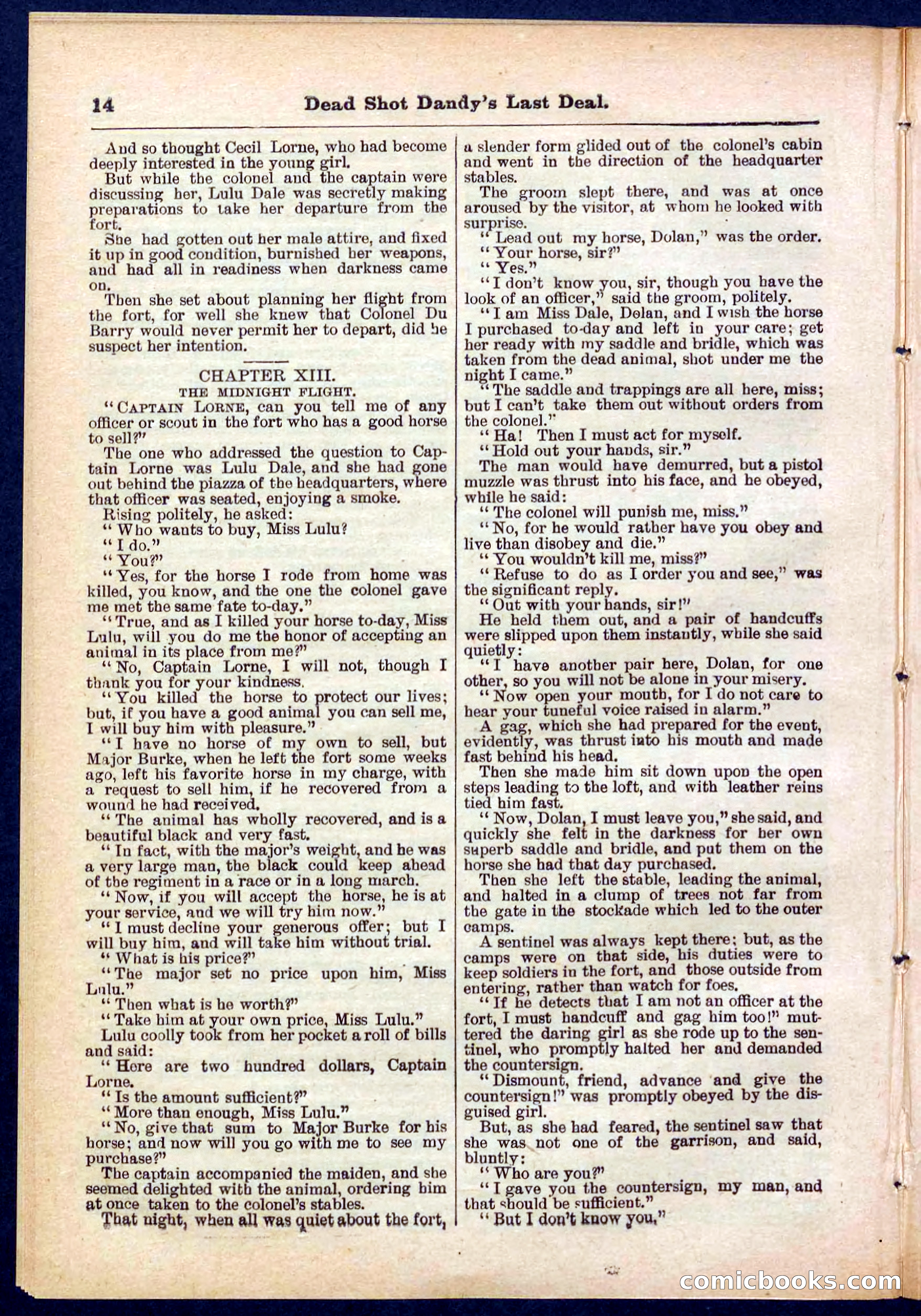 Beadle's Pocket Library No. 280 — page 14 of 32