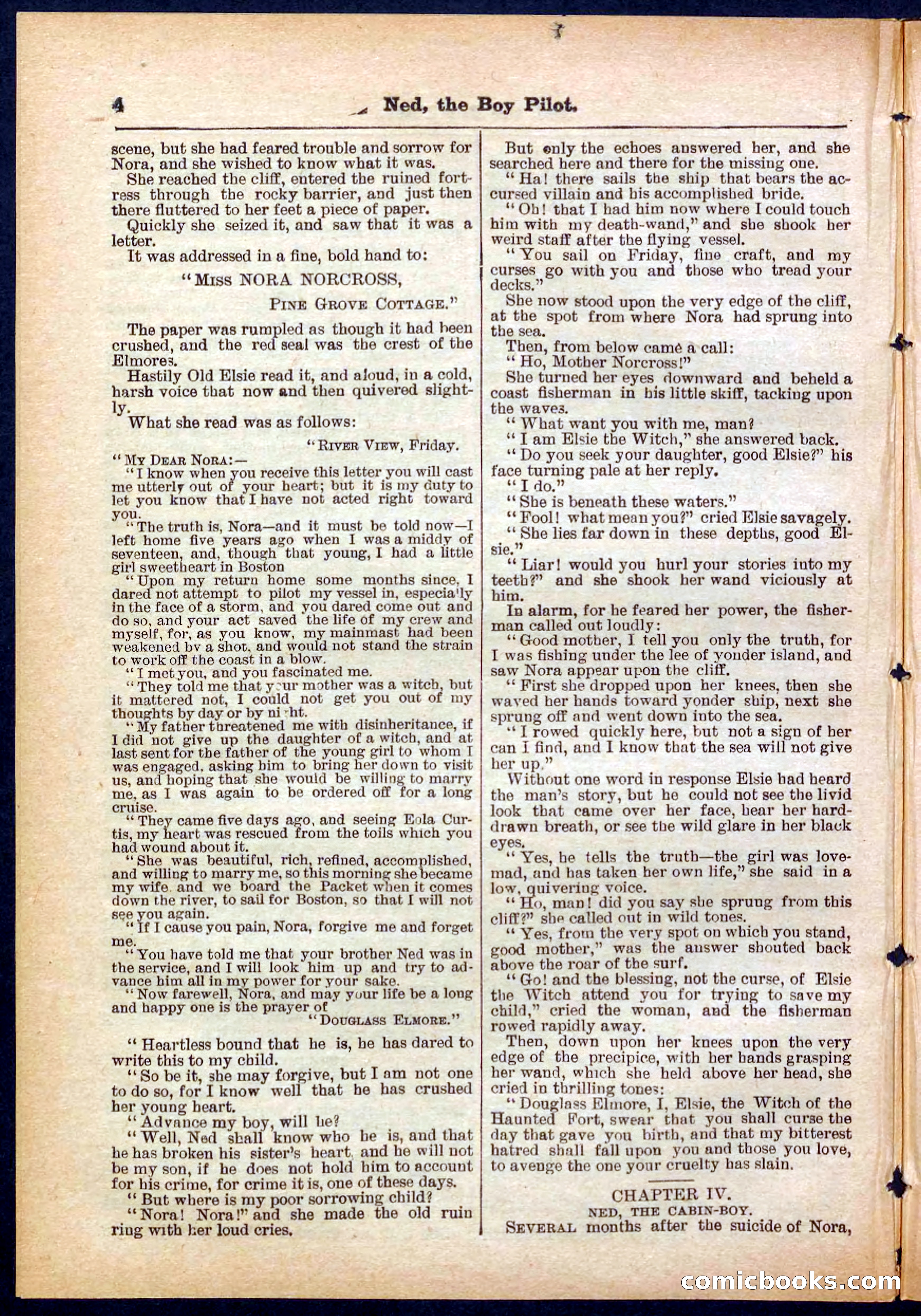Beadle's Pocket Library No. 281 — page 4 of 32