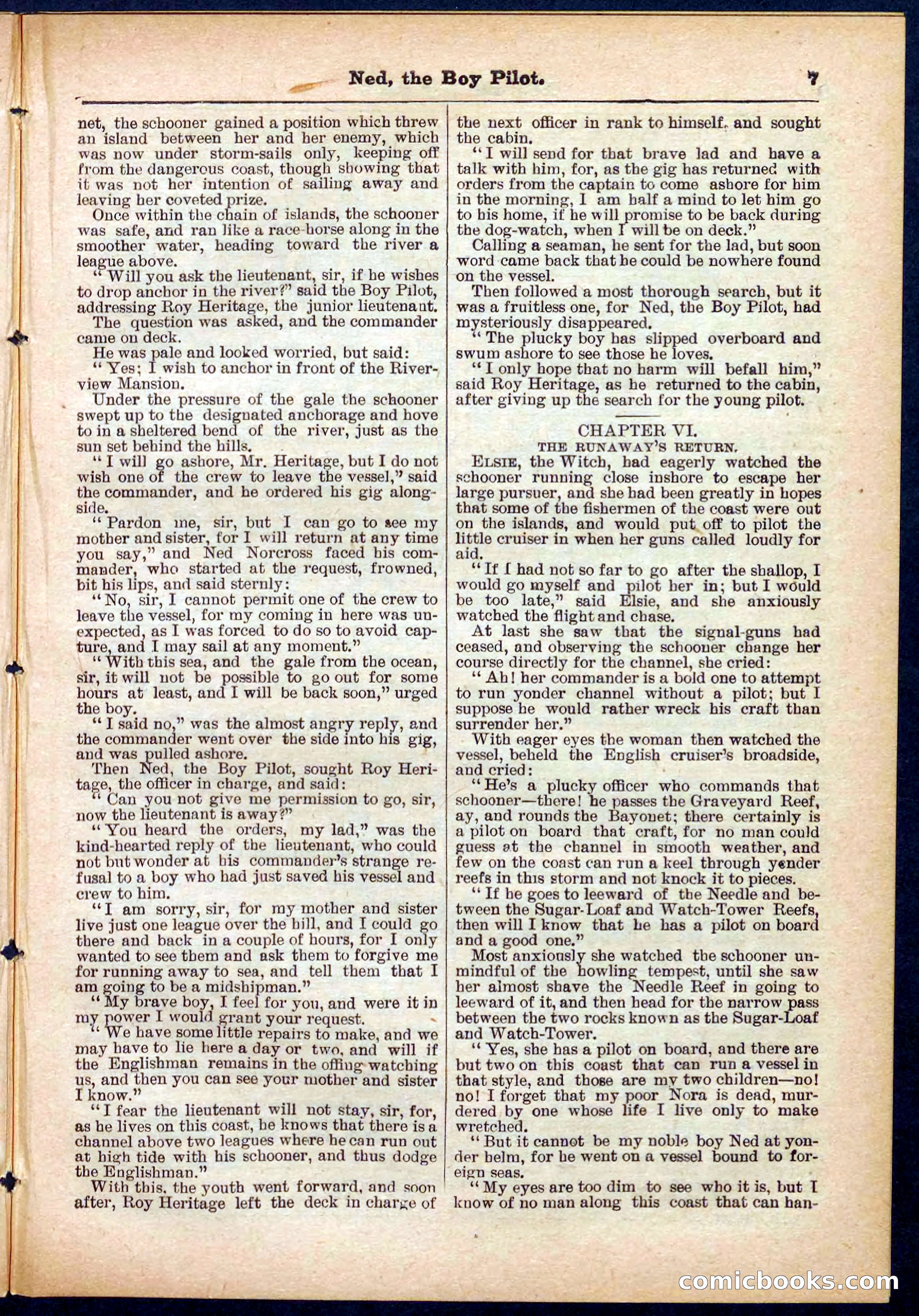 Beadle's Pocket Library No. 281 — page 7 of 32