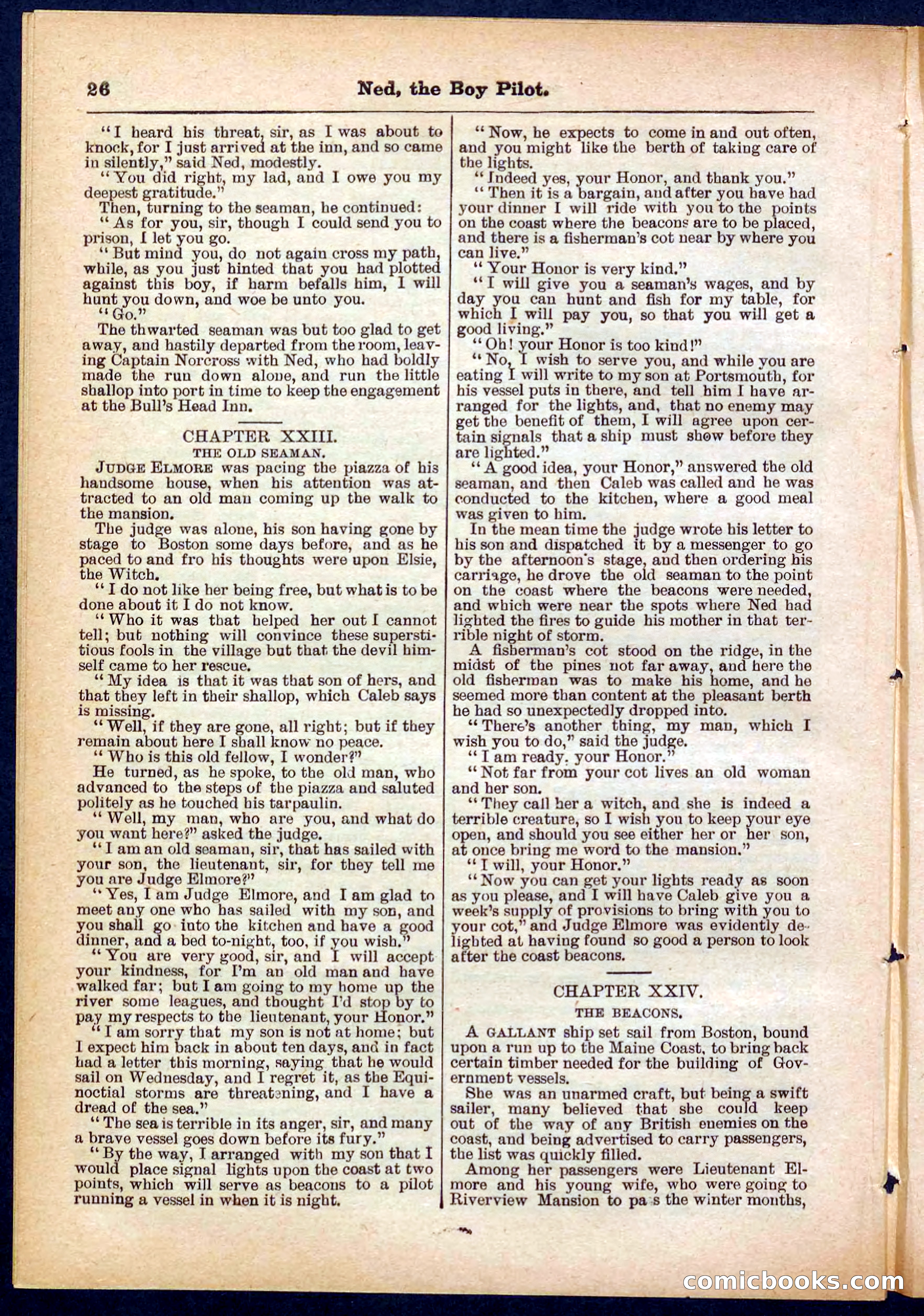Beadle's Pocket Library No. 281 — page 26 of 32