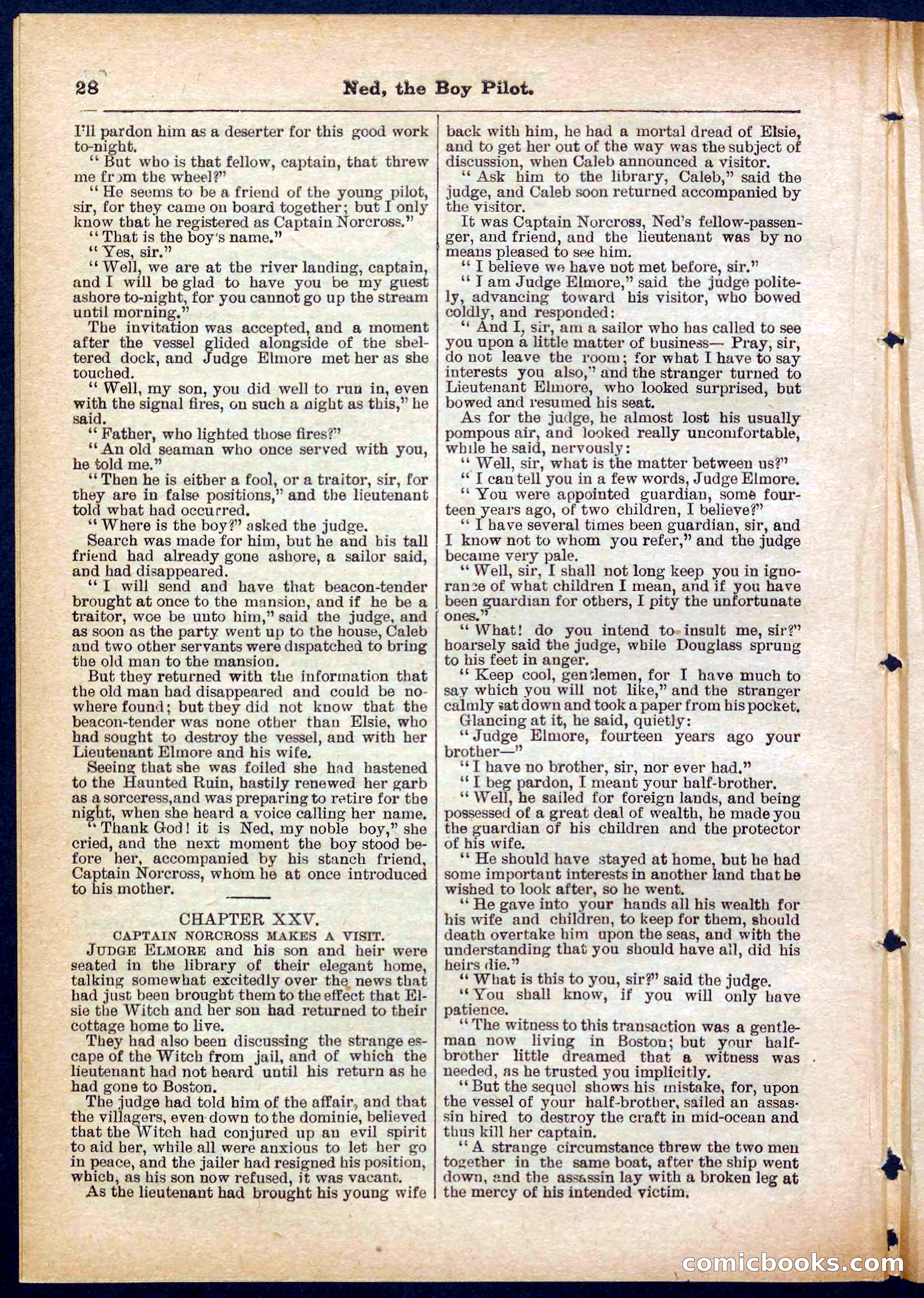 Beadle's Pocket Library No. 281 — page 28 of 32