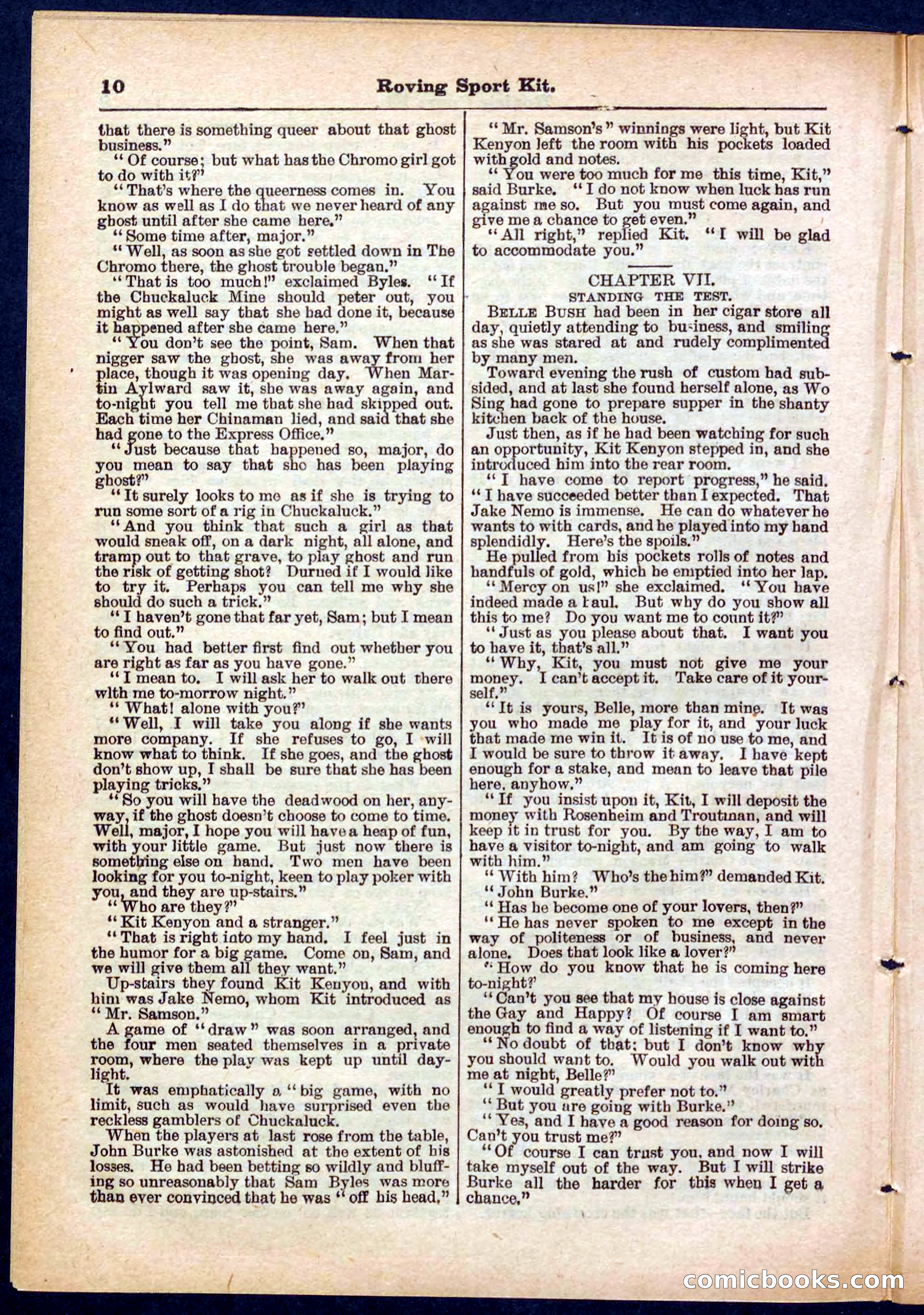 Beadle's Pocket Library No. 283 — page 10 of 32