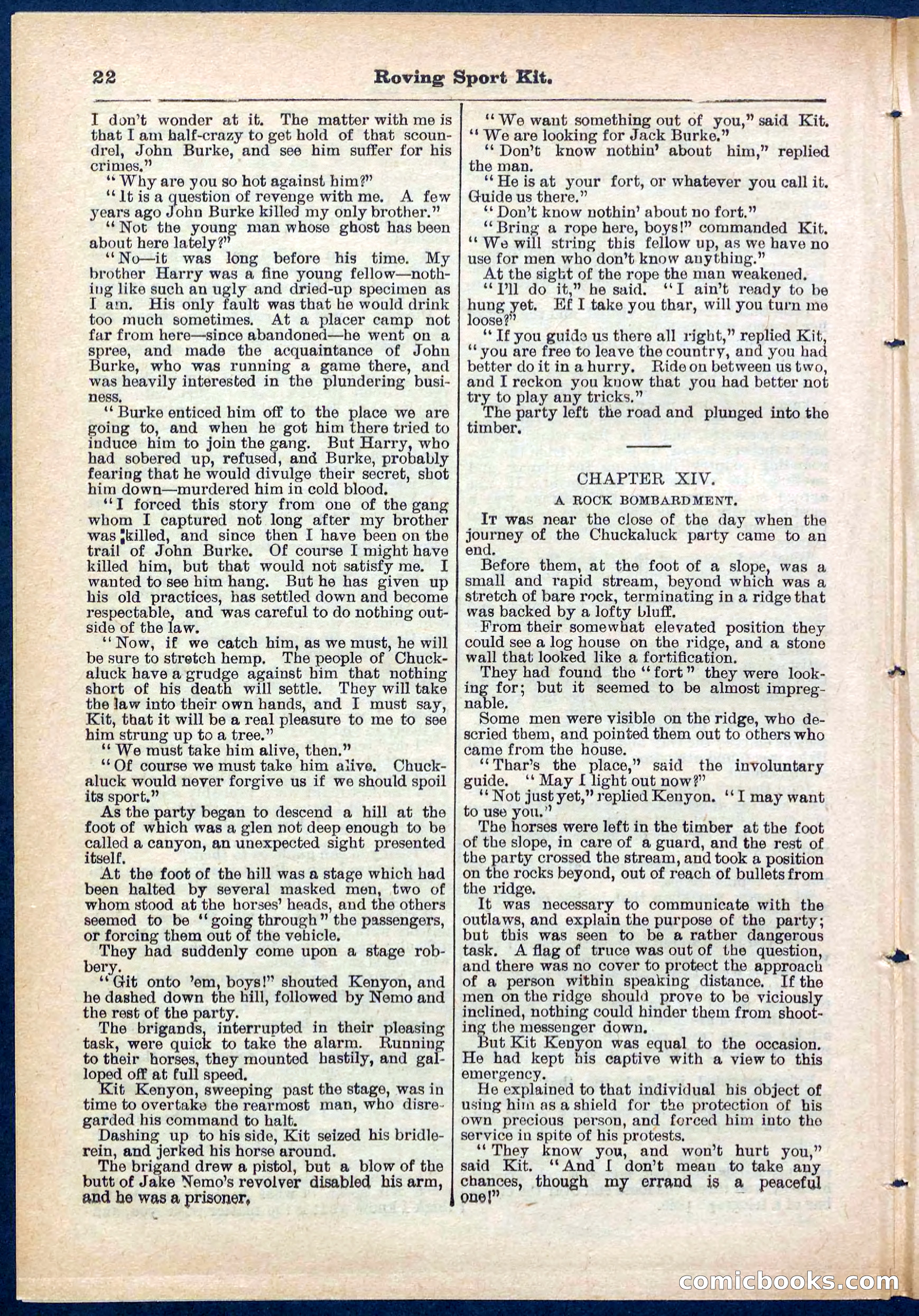 Beadle's Pocket Library No. 283 — page 22 of 32