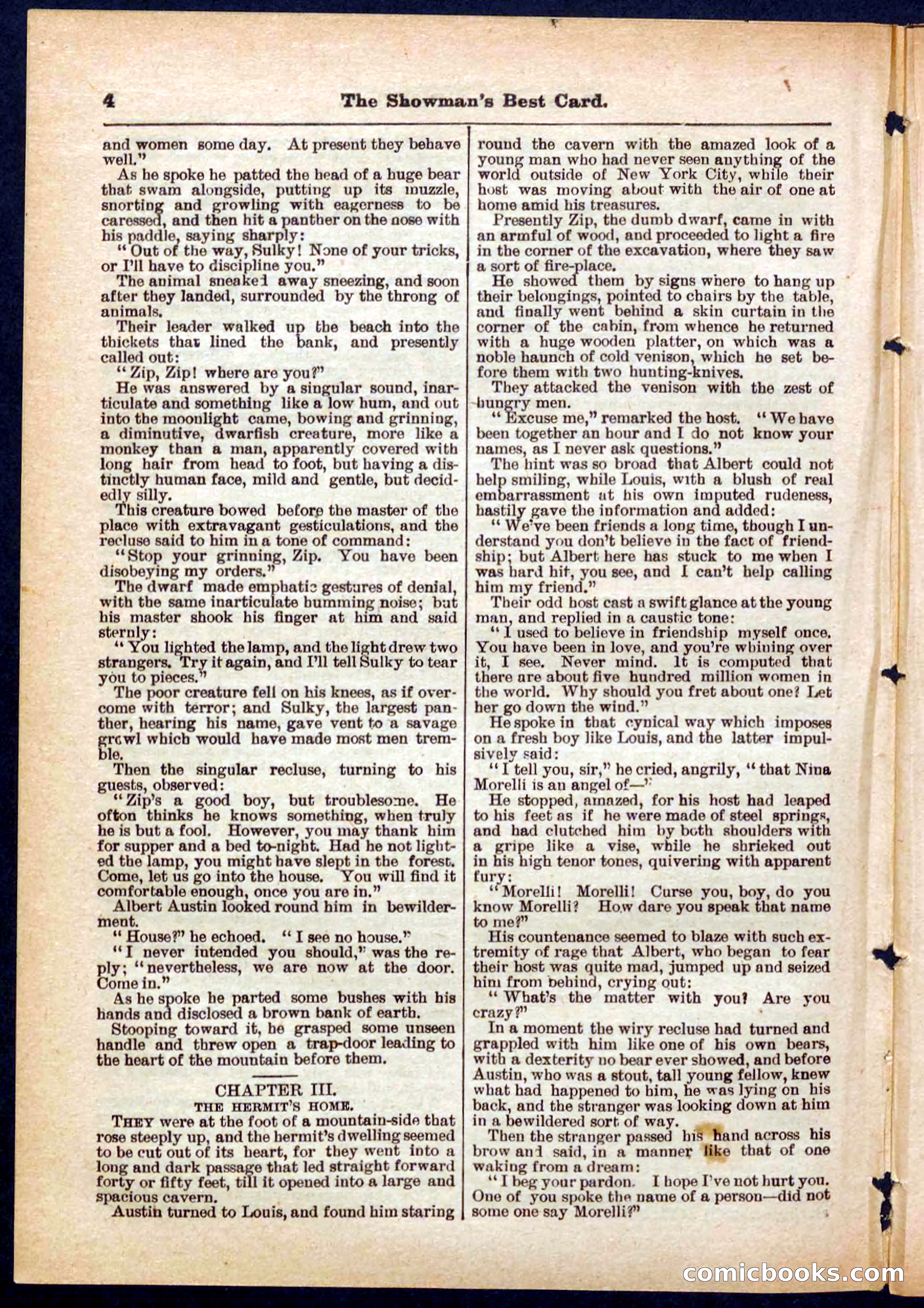Beadle's Pocket Library No. 284 — page 4 of 48