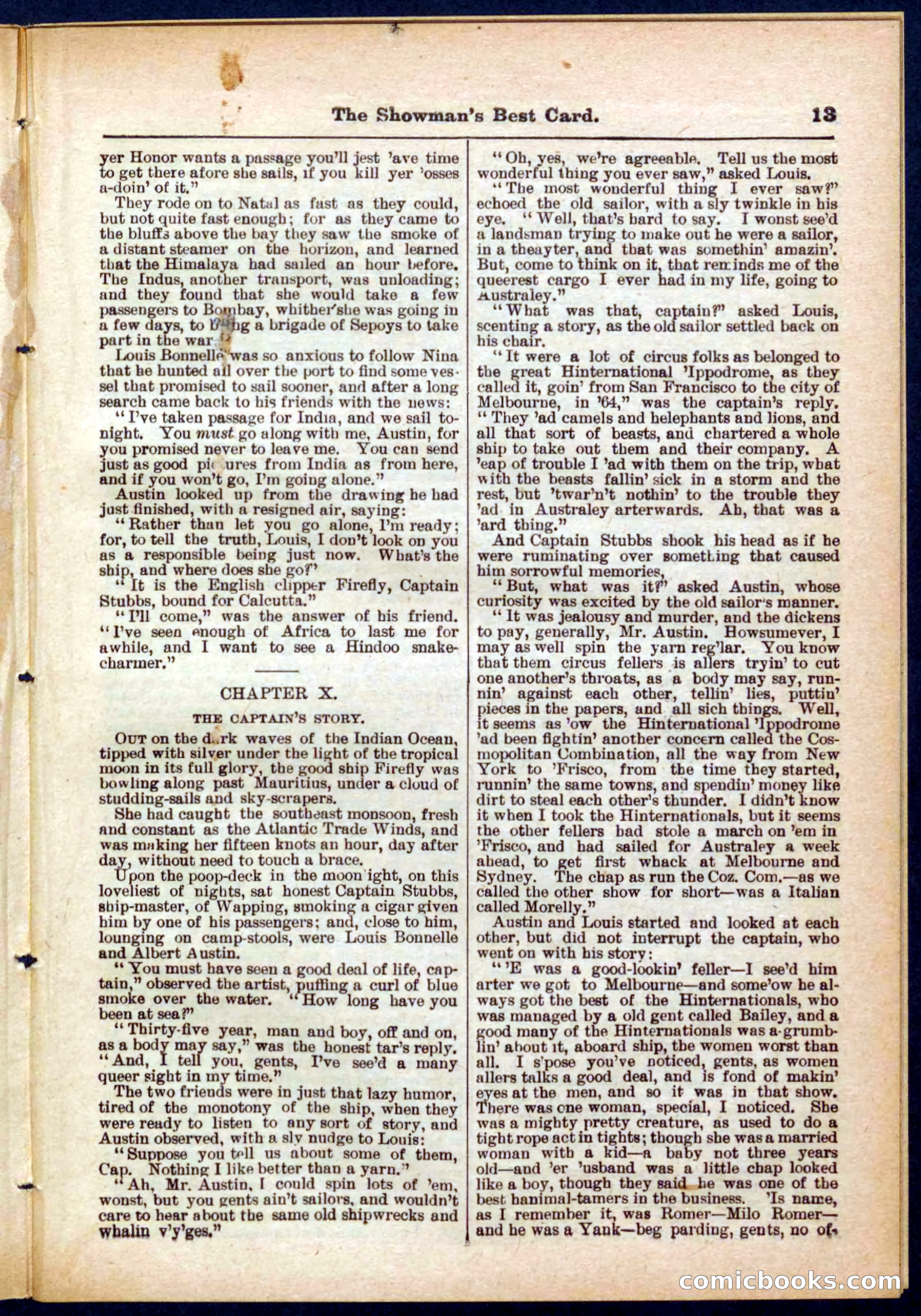 Beadle's Pocket Library No. 284 — page 13 of 48