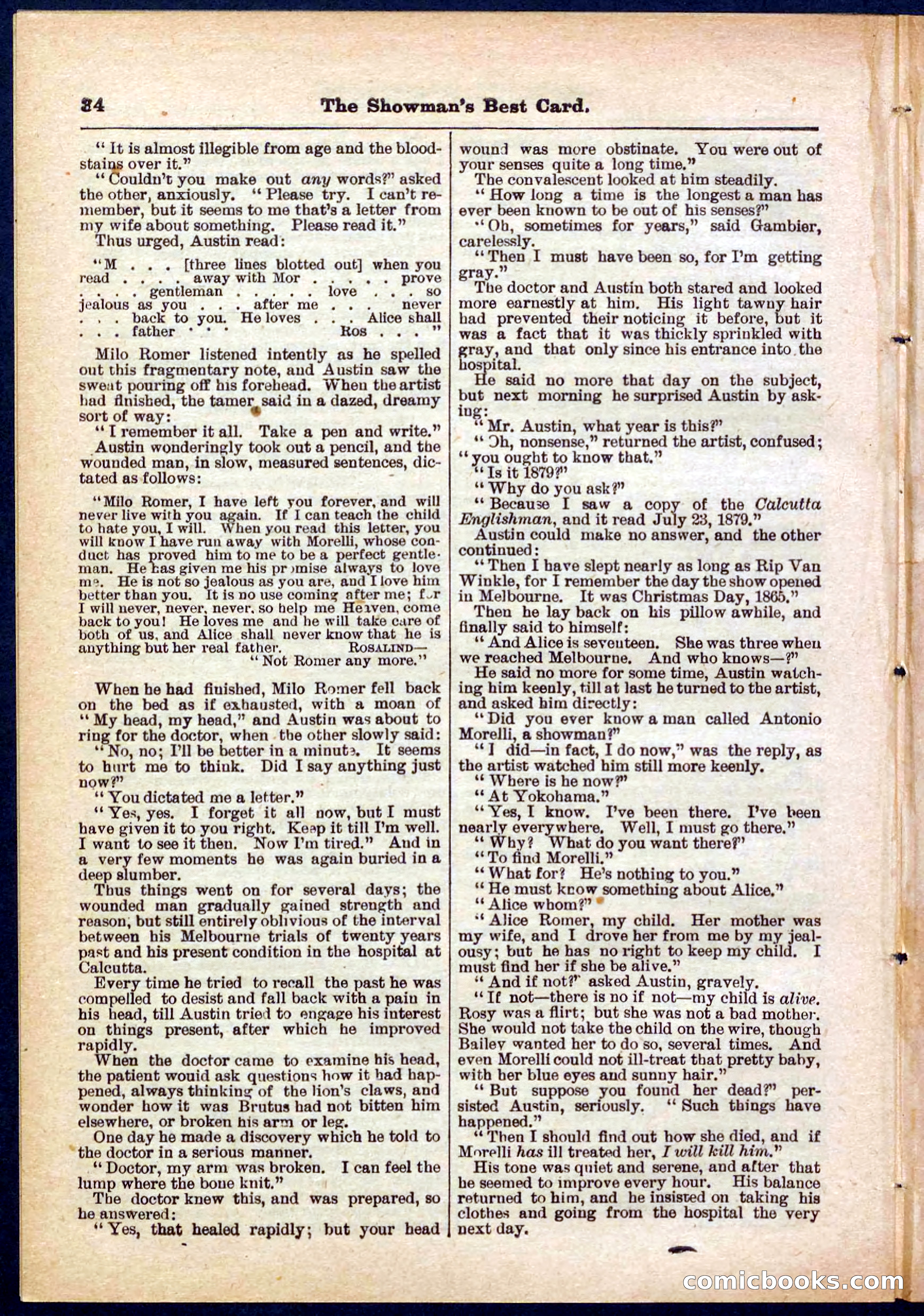 Beadle's Pocket Library No. 284 — page 34 of 48