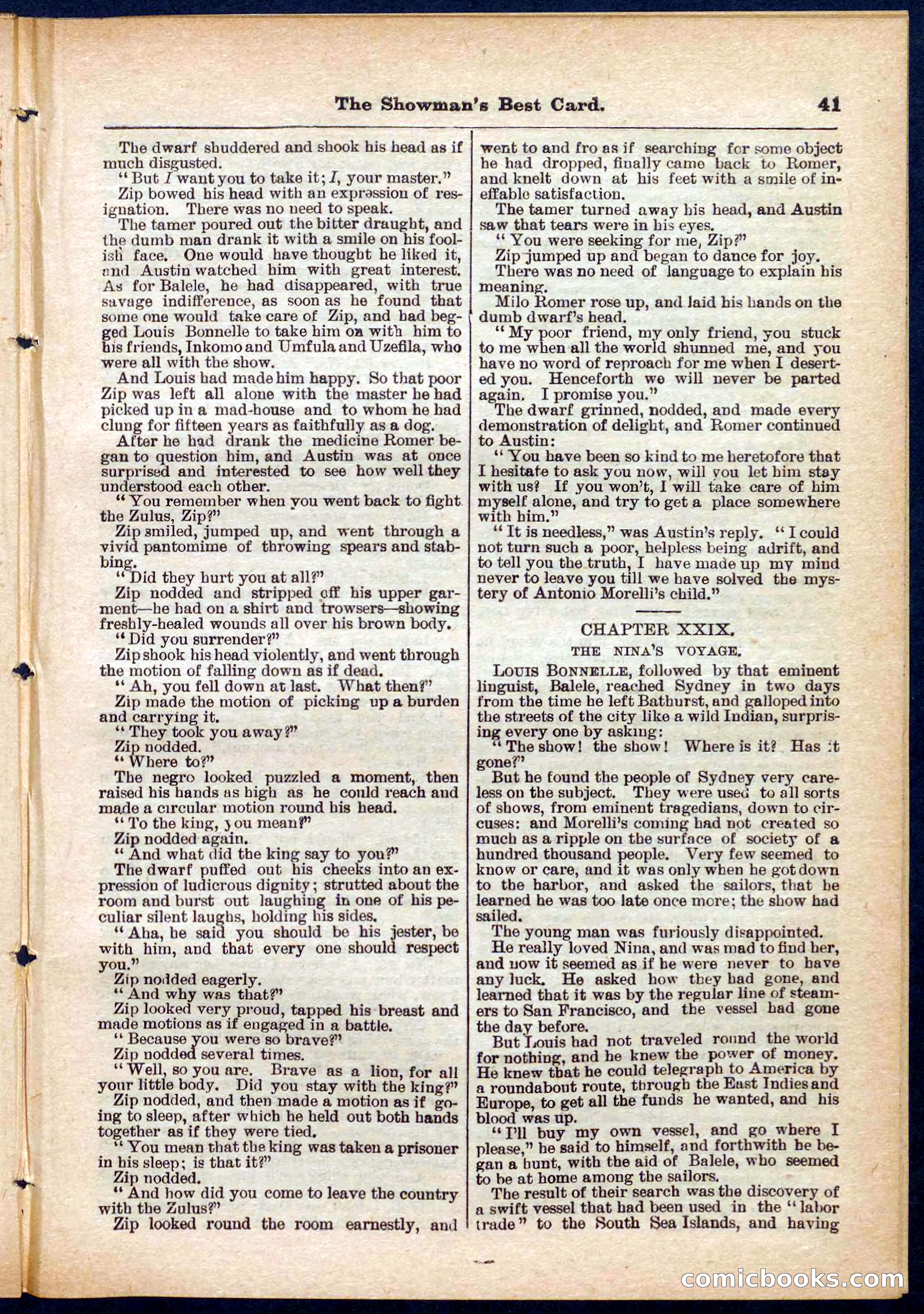 Beadle's Pocket Library No. 284 — page 41 of 48