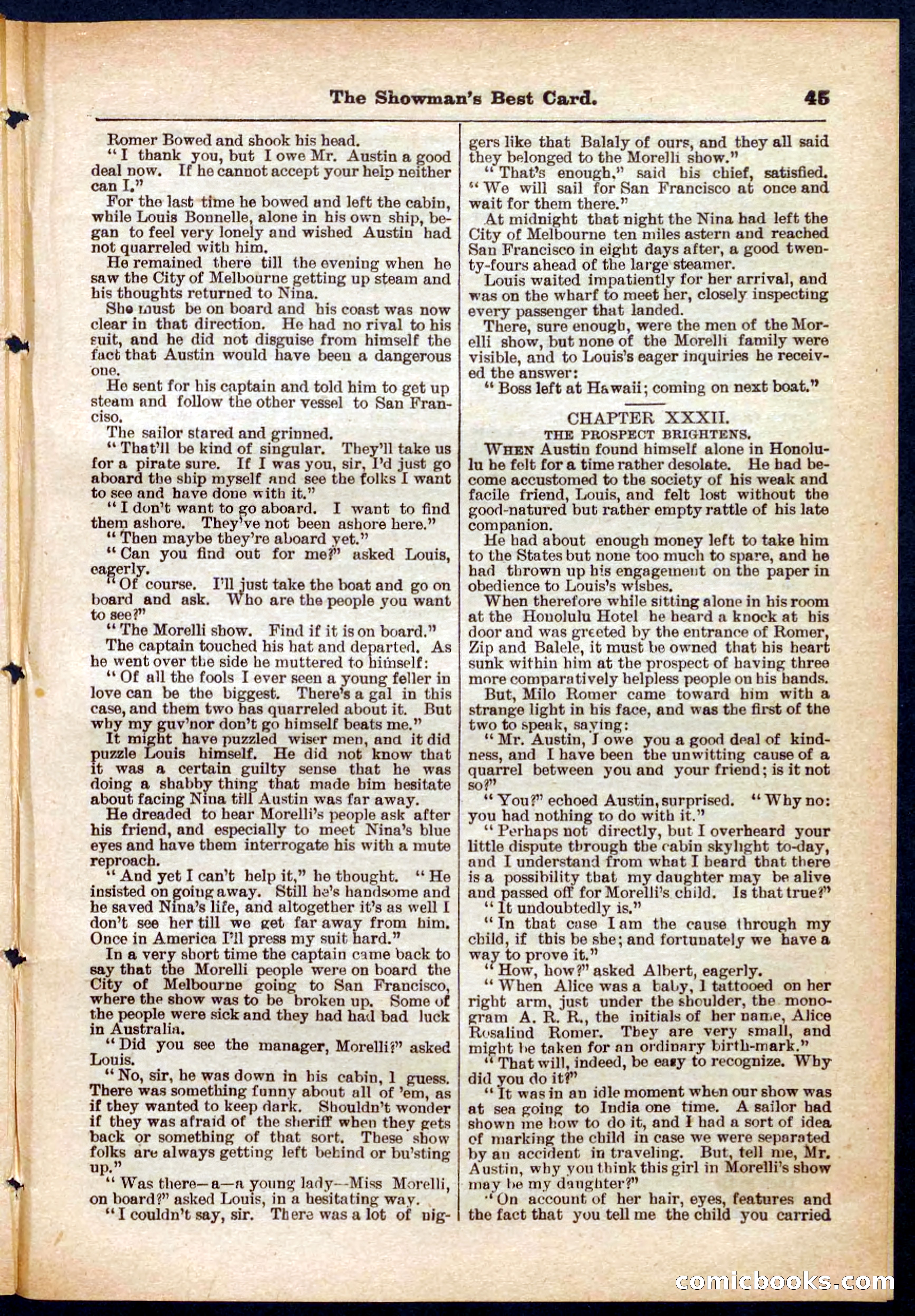 Beadle's Pocket Library No. 284 — page 45 of 48