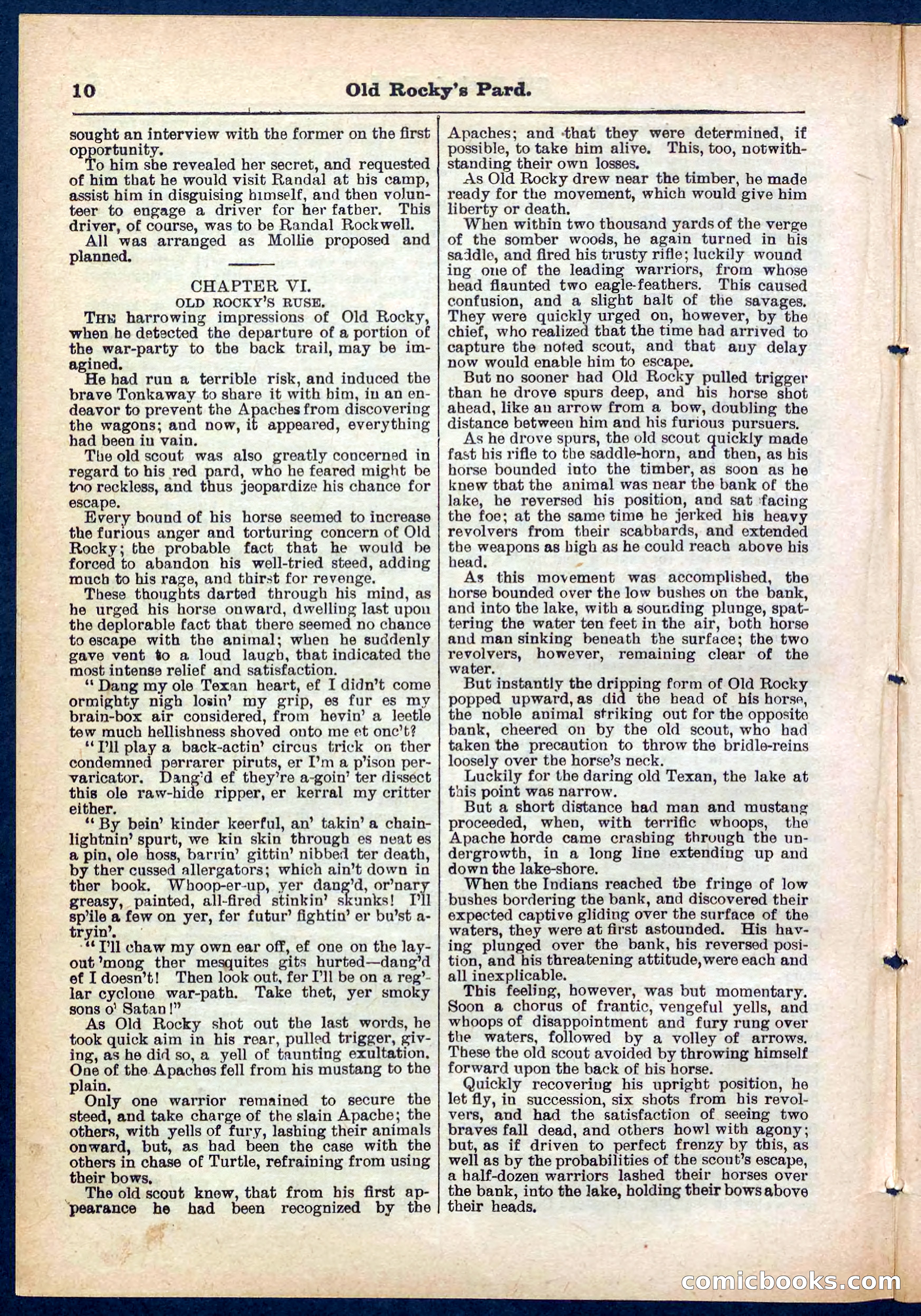 Beadle's Pocket Library No. 285 — page 10 of 32