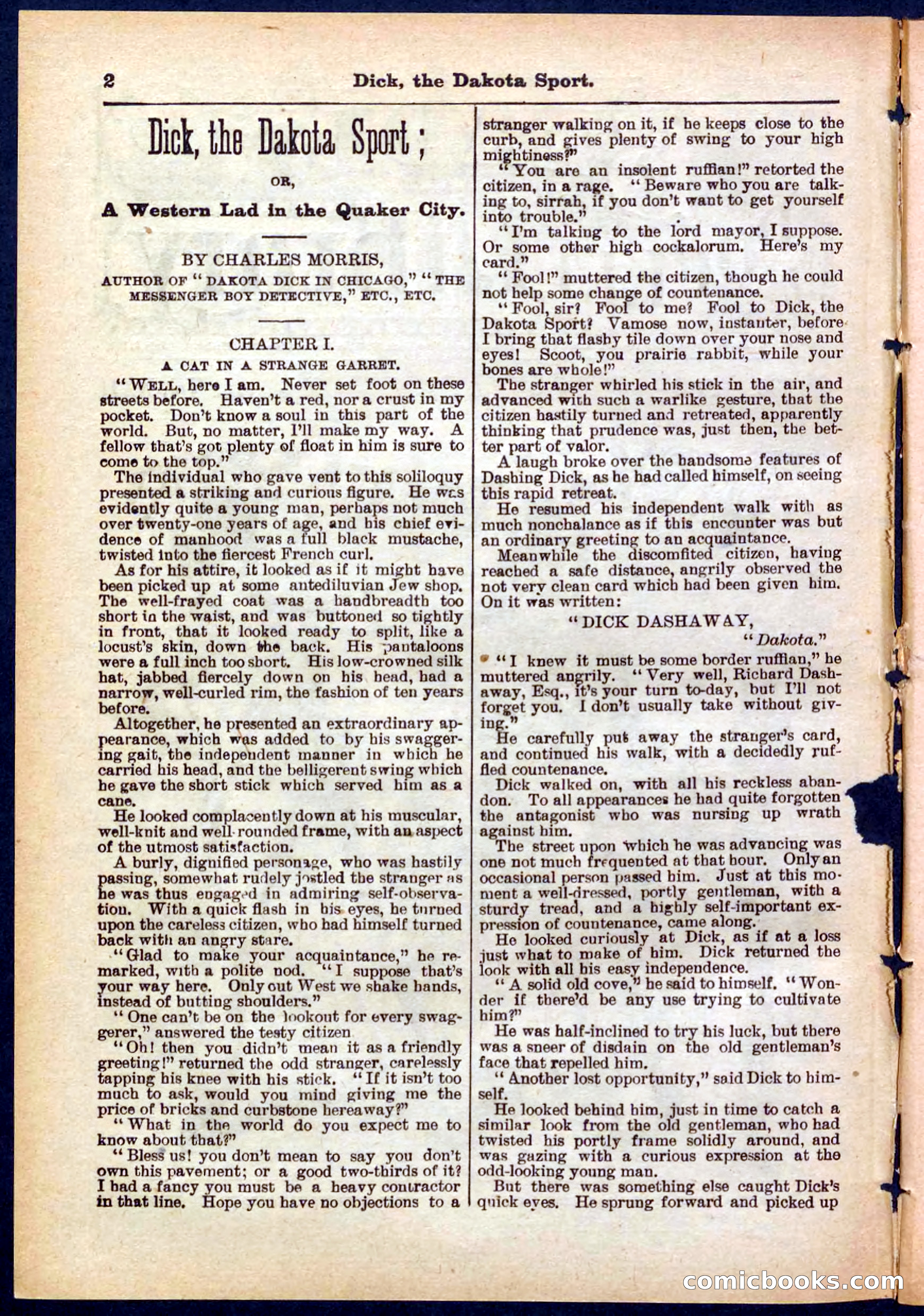 Beadle's Pocket Library No. 286 — page 2 of 32
