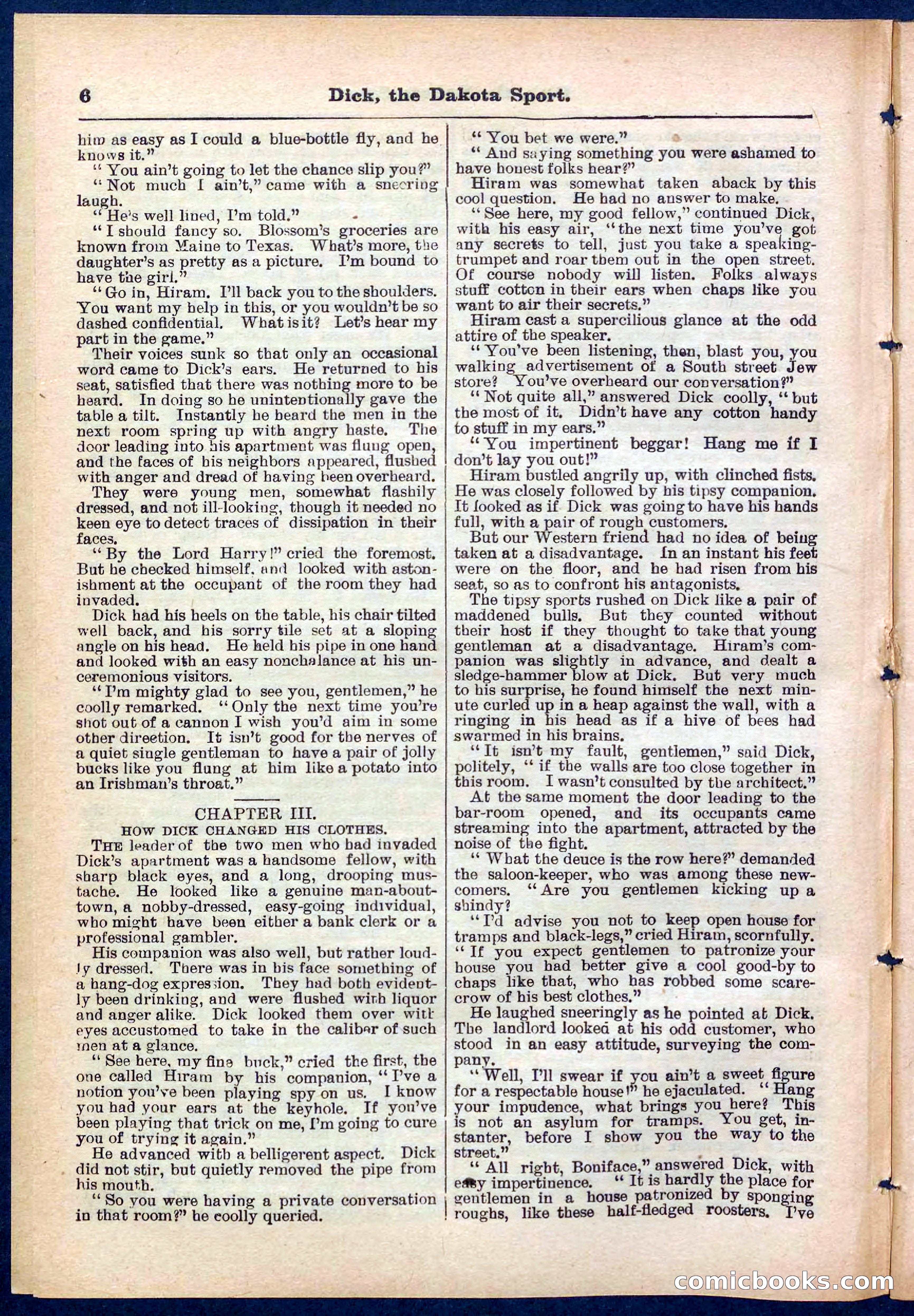 Beadle's Pocket Library No. 286 — page 6 of 32