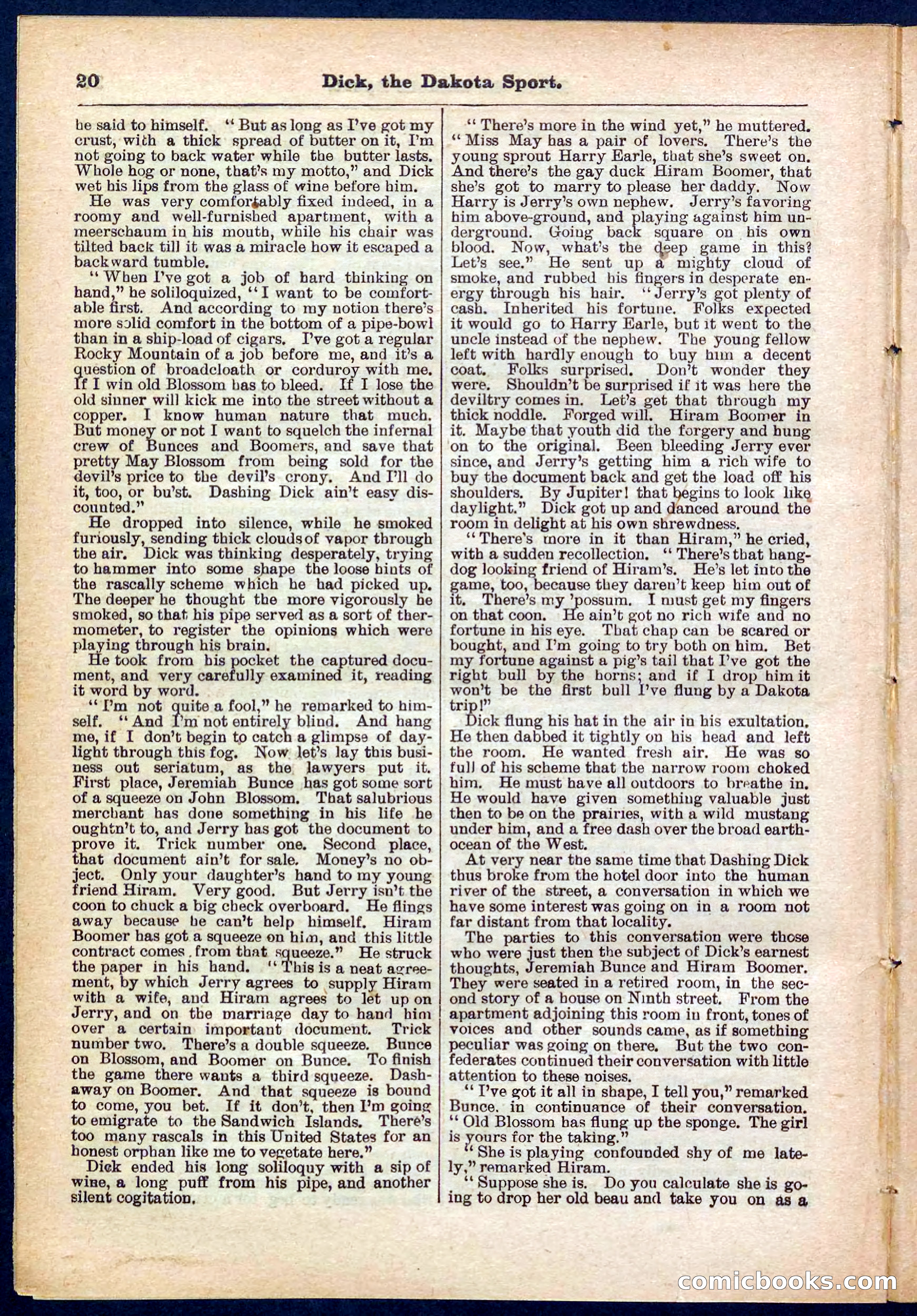 Beadle's Pocket Library No. 286 — page 20 of 32