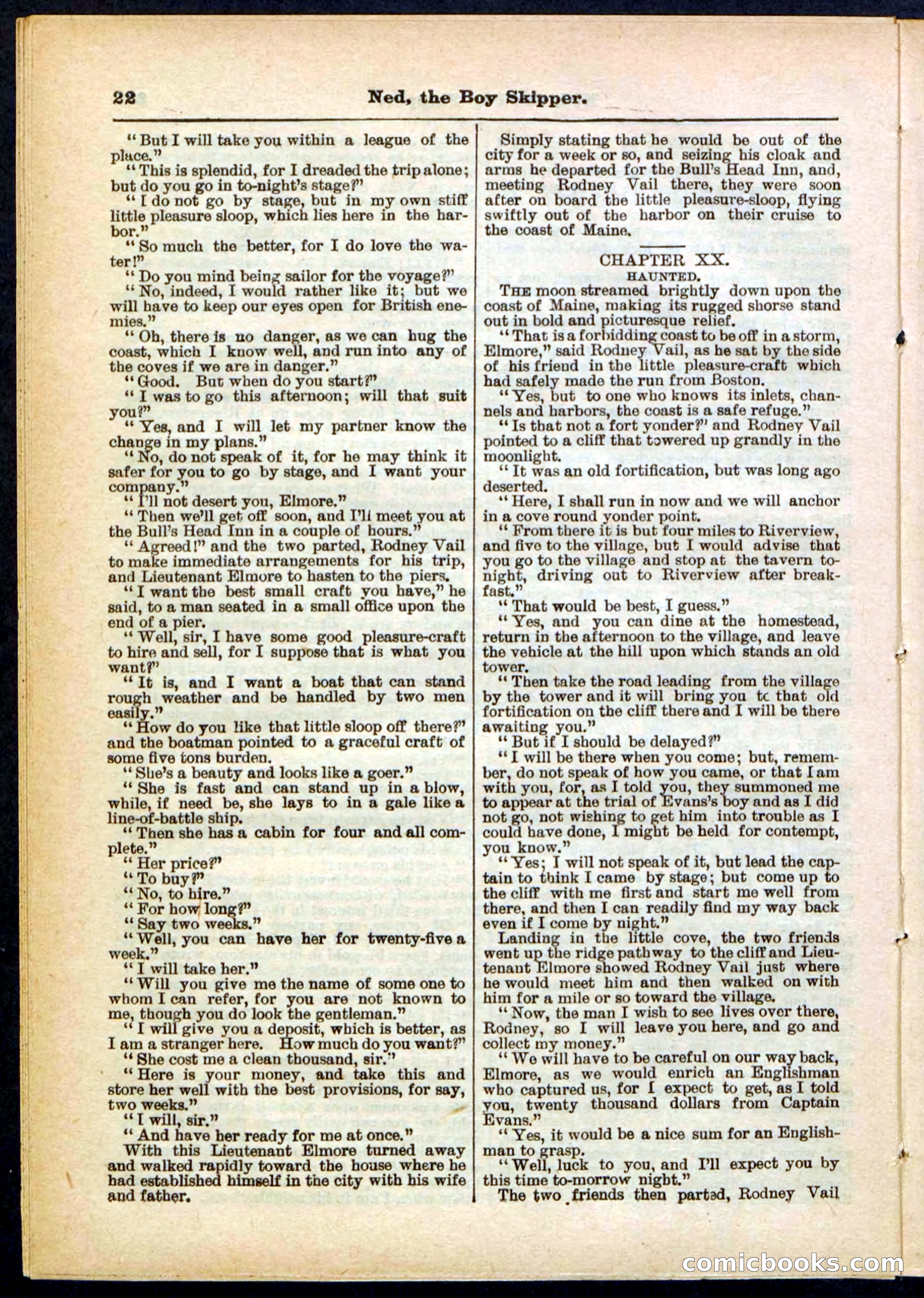Beadle's Pocket Library No. 287 — page 22 of 32