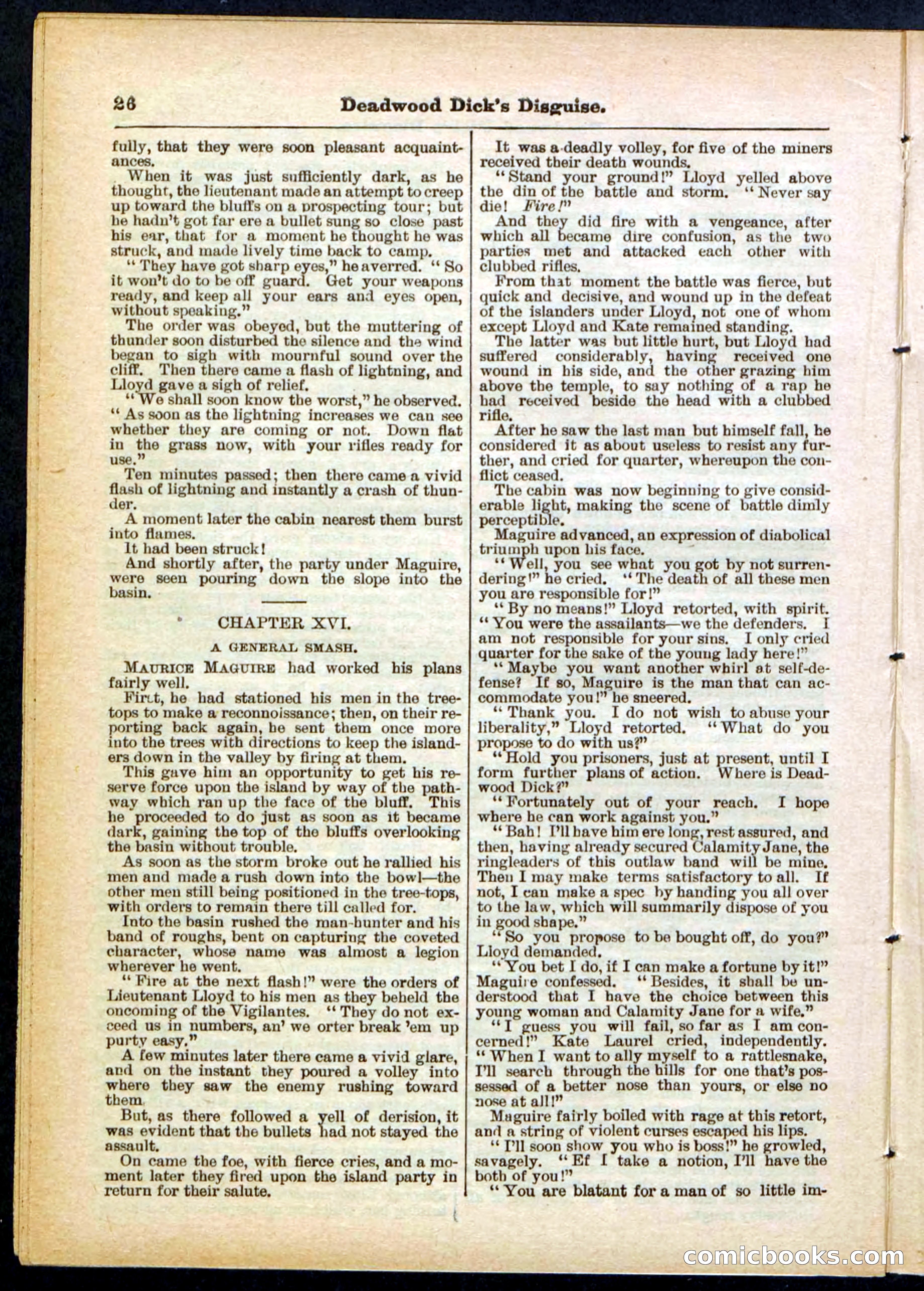 Beadle's Pocket Library No. 288 — page 26 of 32
