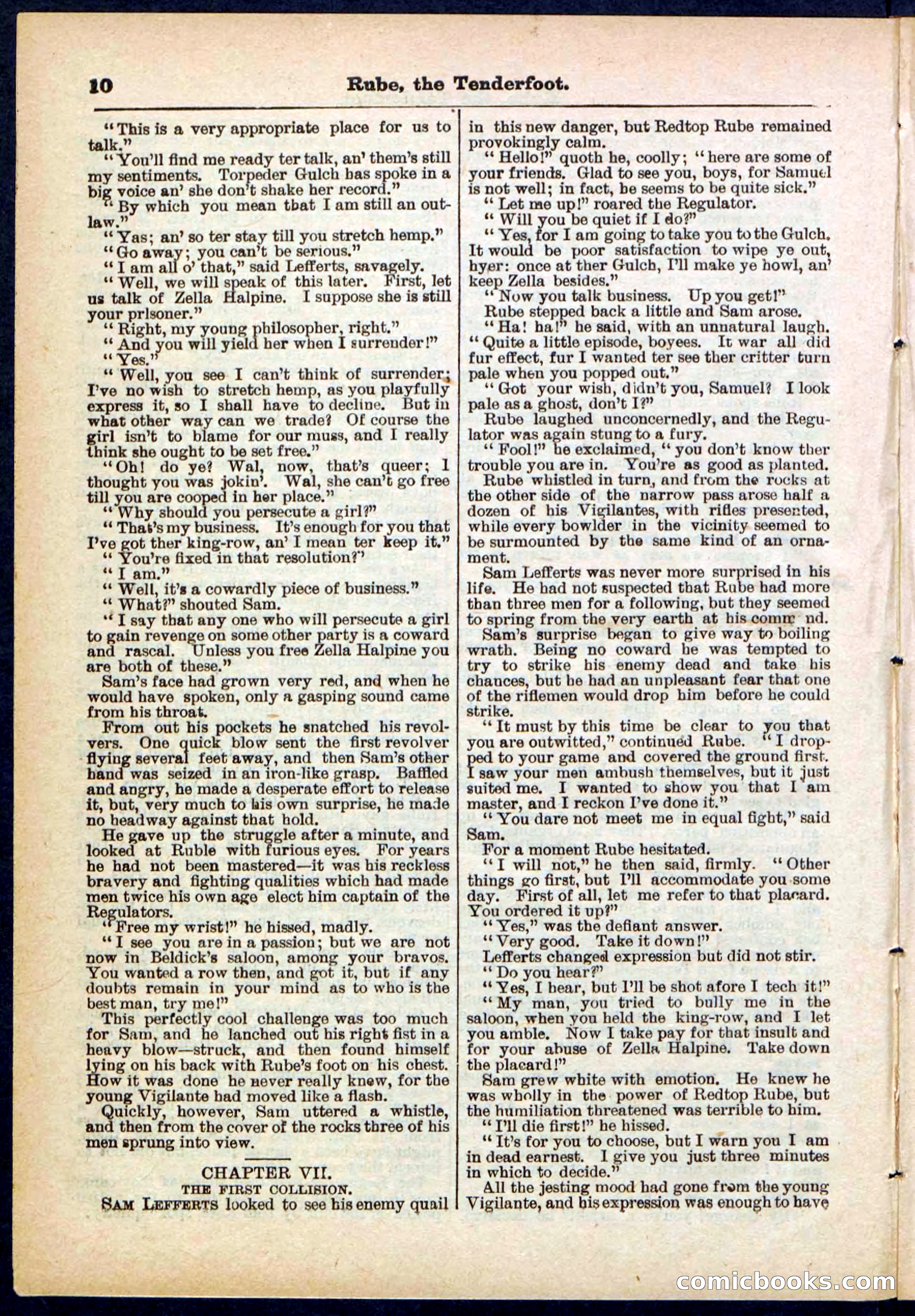 Beadle's Pocket Library No. 290 — page 10 of 32