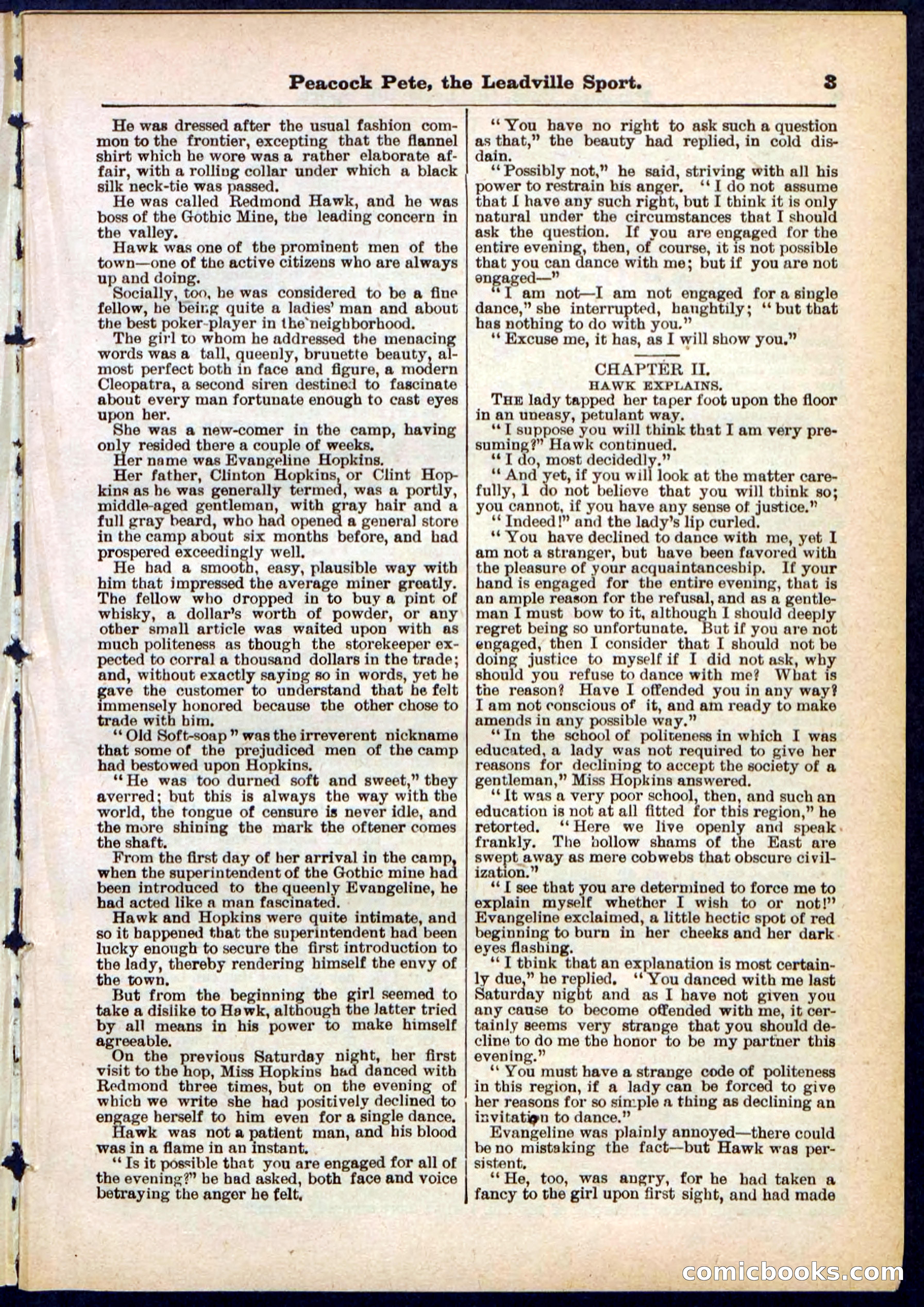 Beadle's Pocket Library No. 291 — page 3 of 32