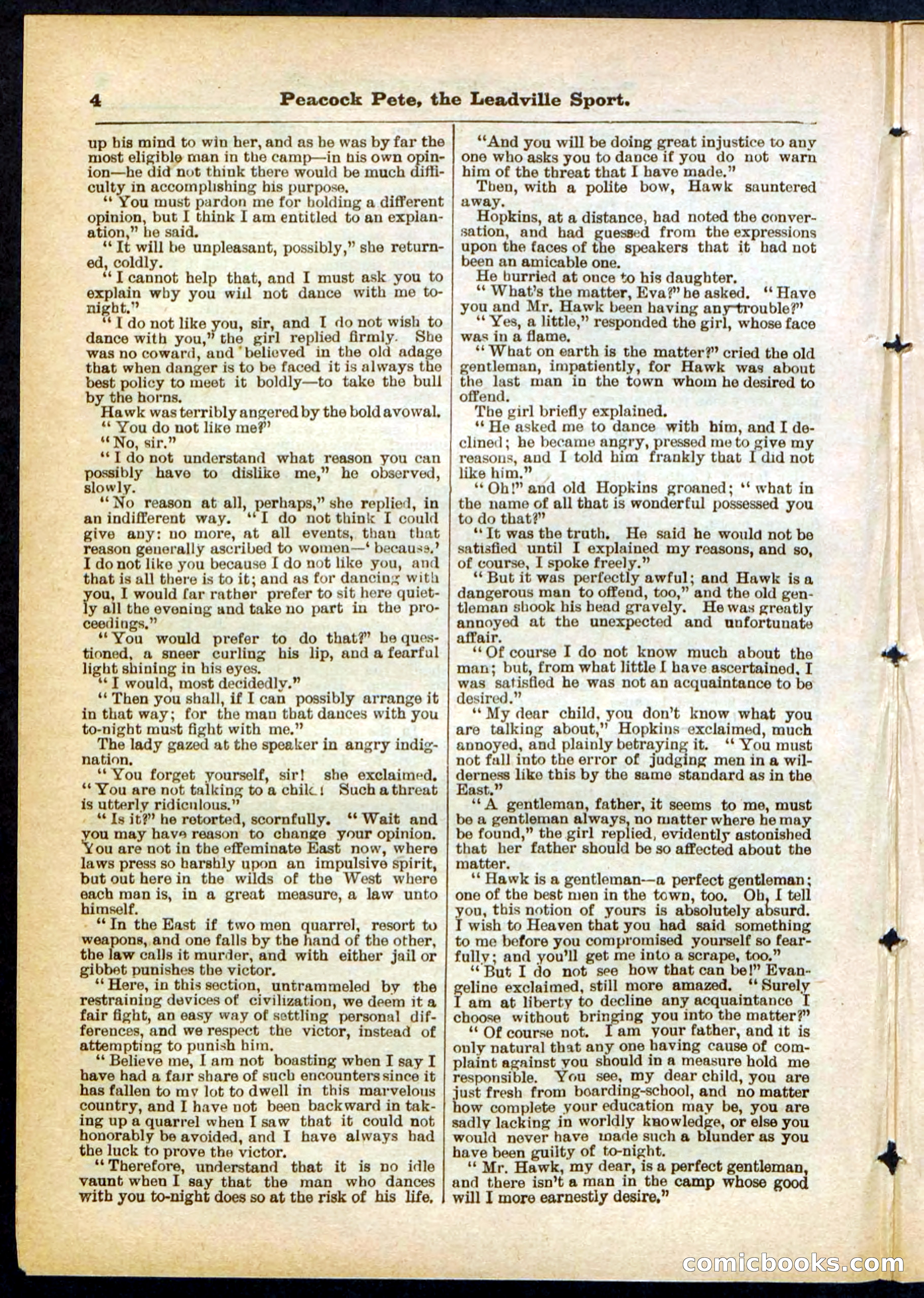 Beadle's Pocket Library No. 291 — page 4 of 32