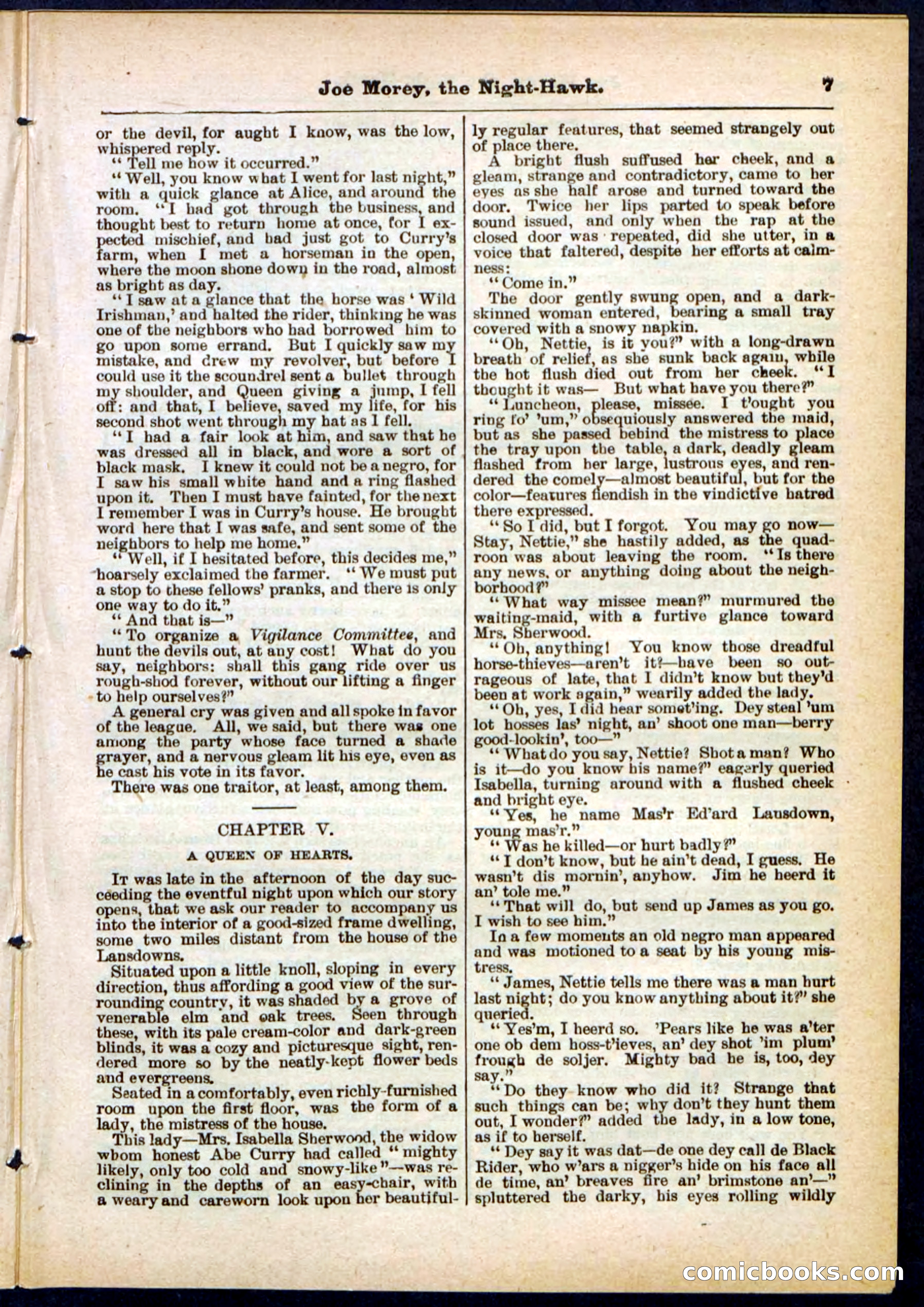 Beadle's Pocket Library No. 292 — page 7 of 32