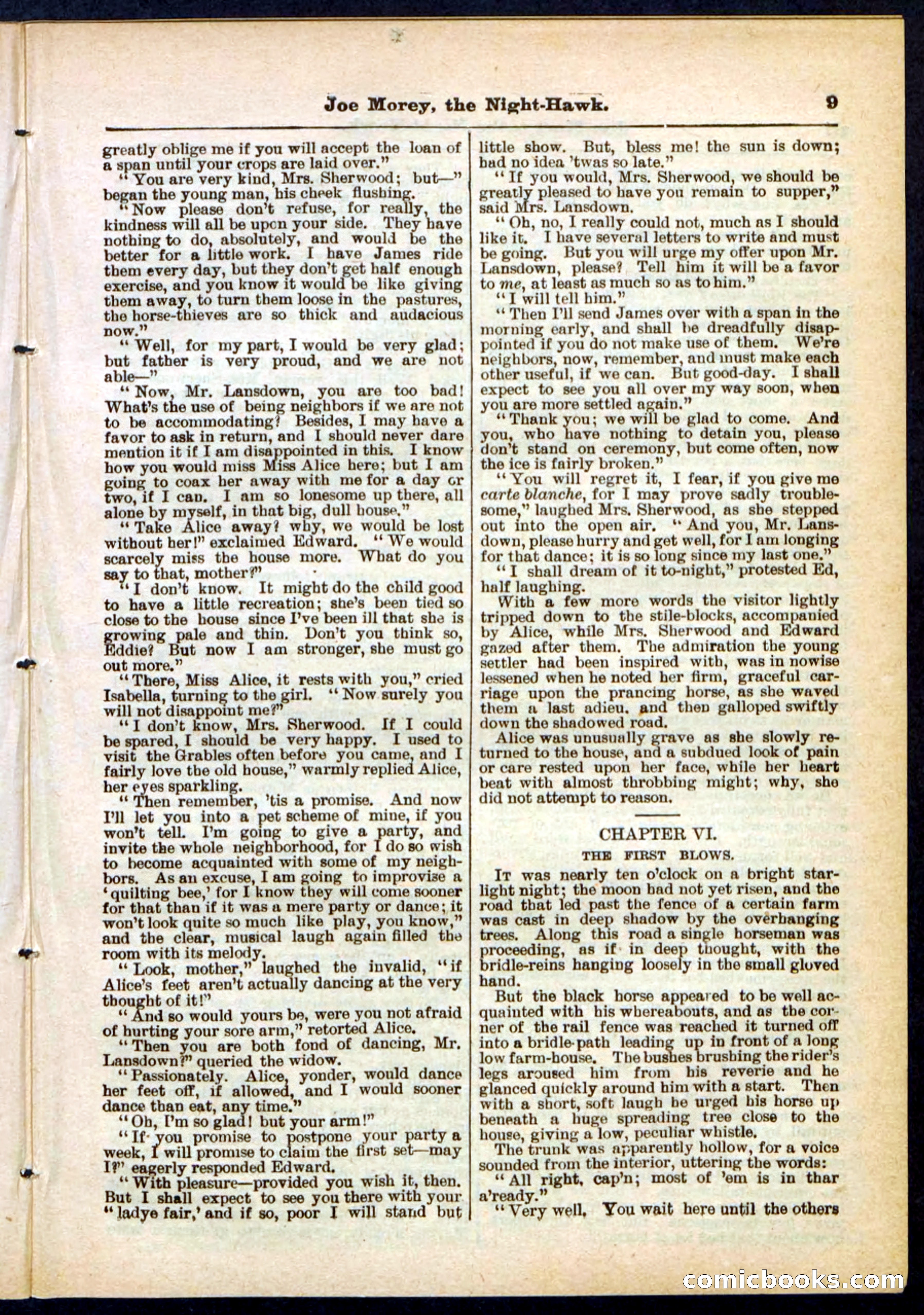 Beadle's Pocket Library No. 292 — page 9 of 32