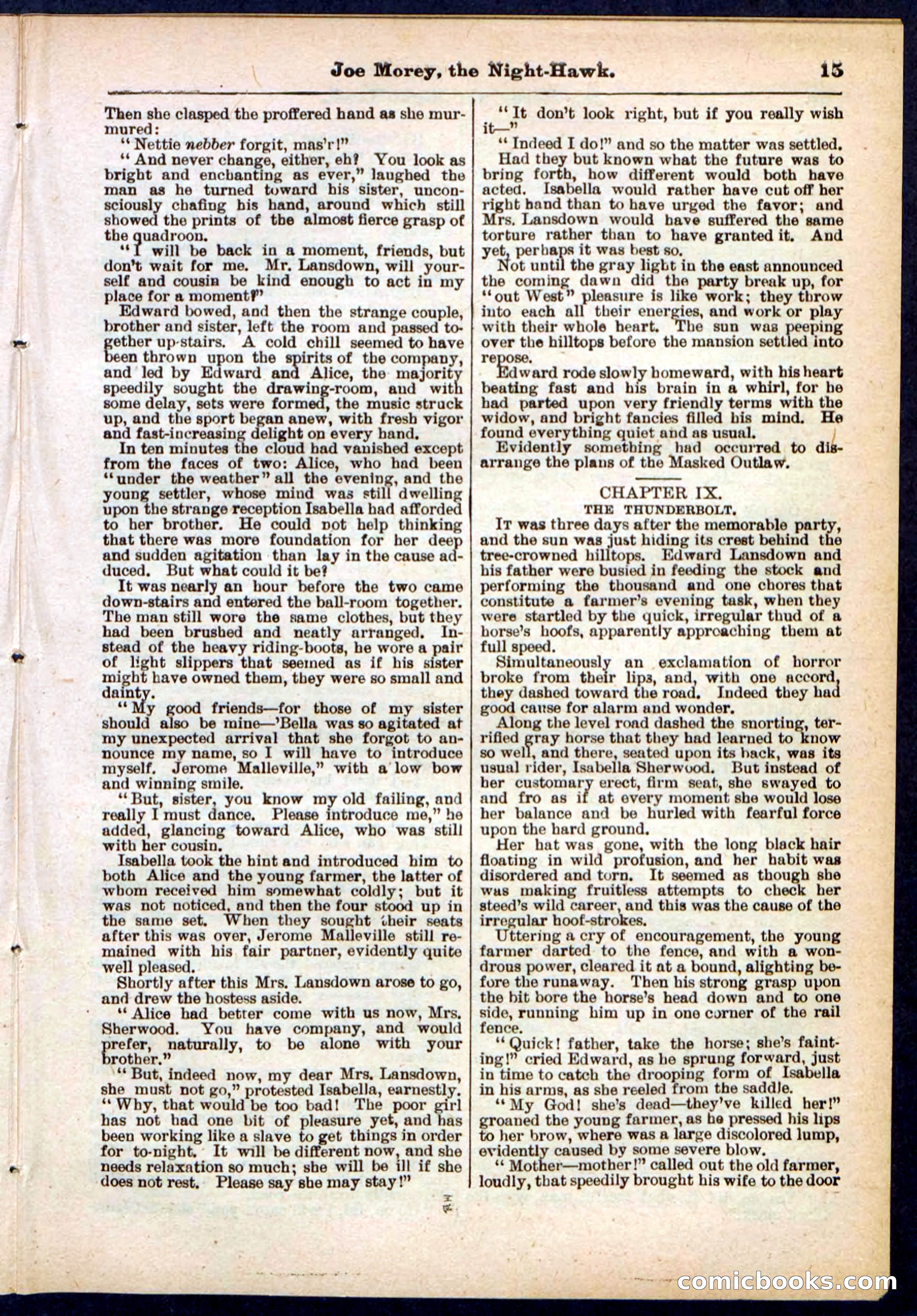 Beadle's Pocket Library No. 292 — page 15 of 32