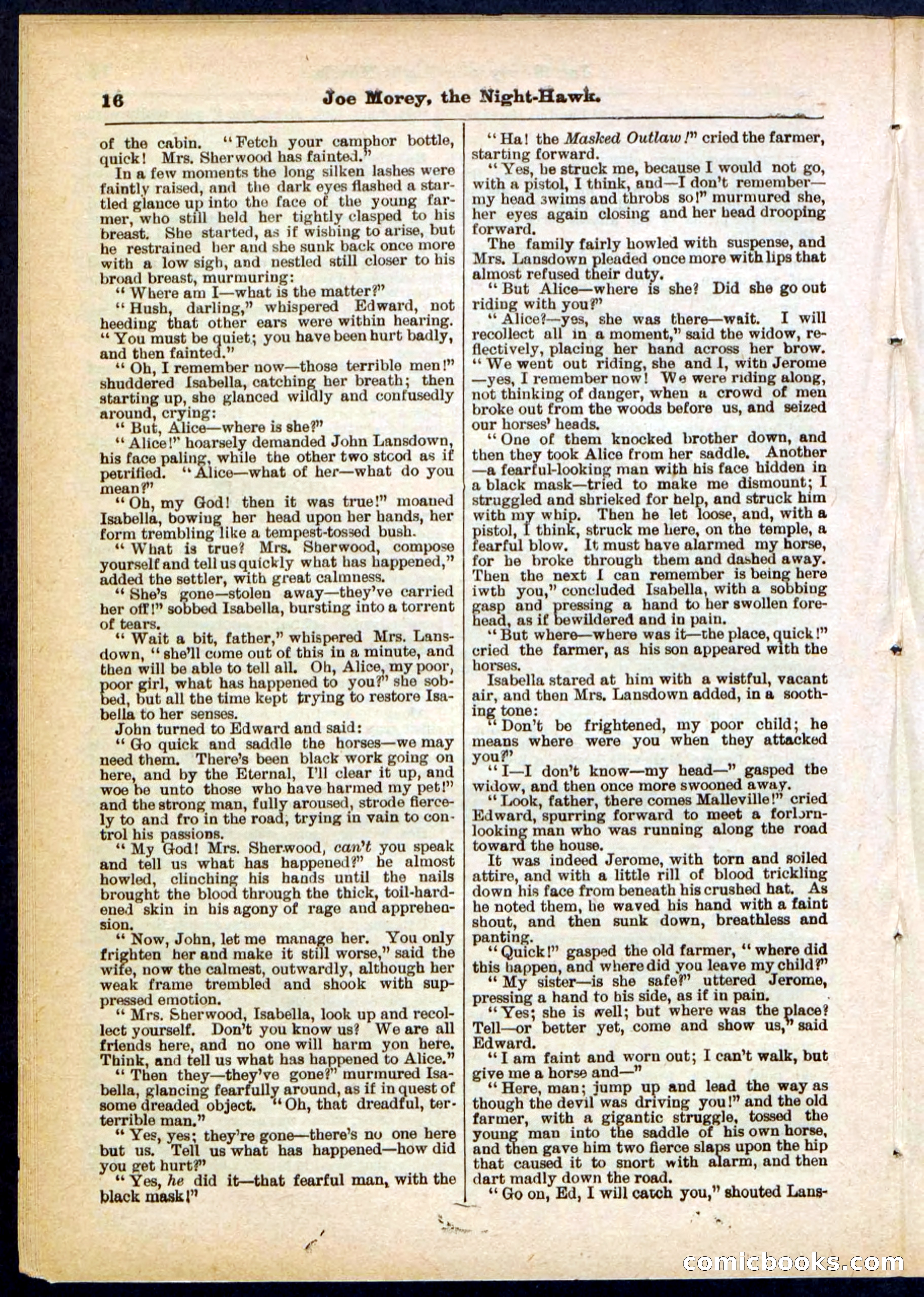 Beadle's Pocket Library No. 292 — page 16 of 32