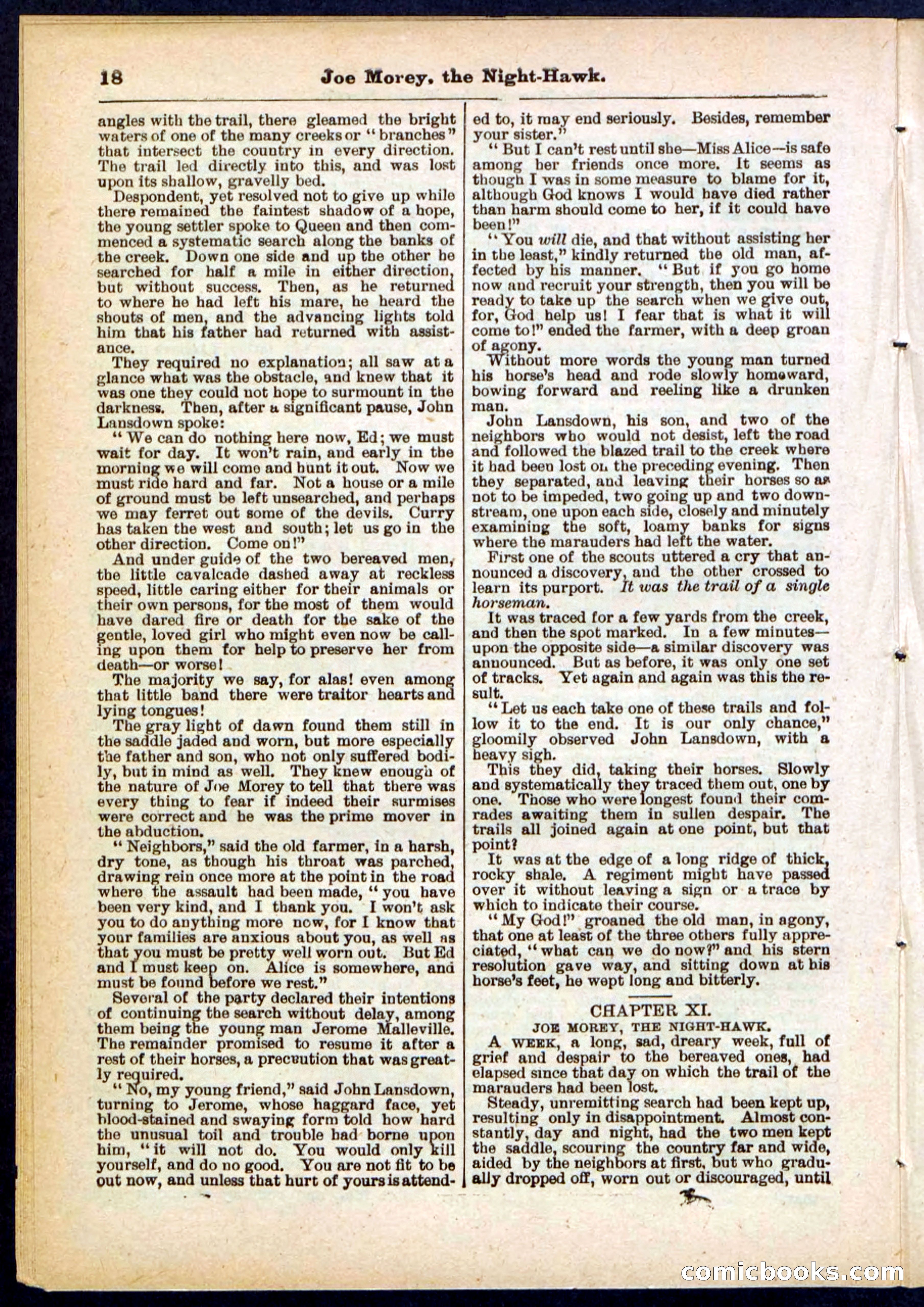 Beadle's Pocket Library No. 292 — page 18 of 32
