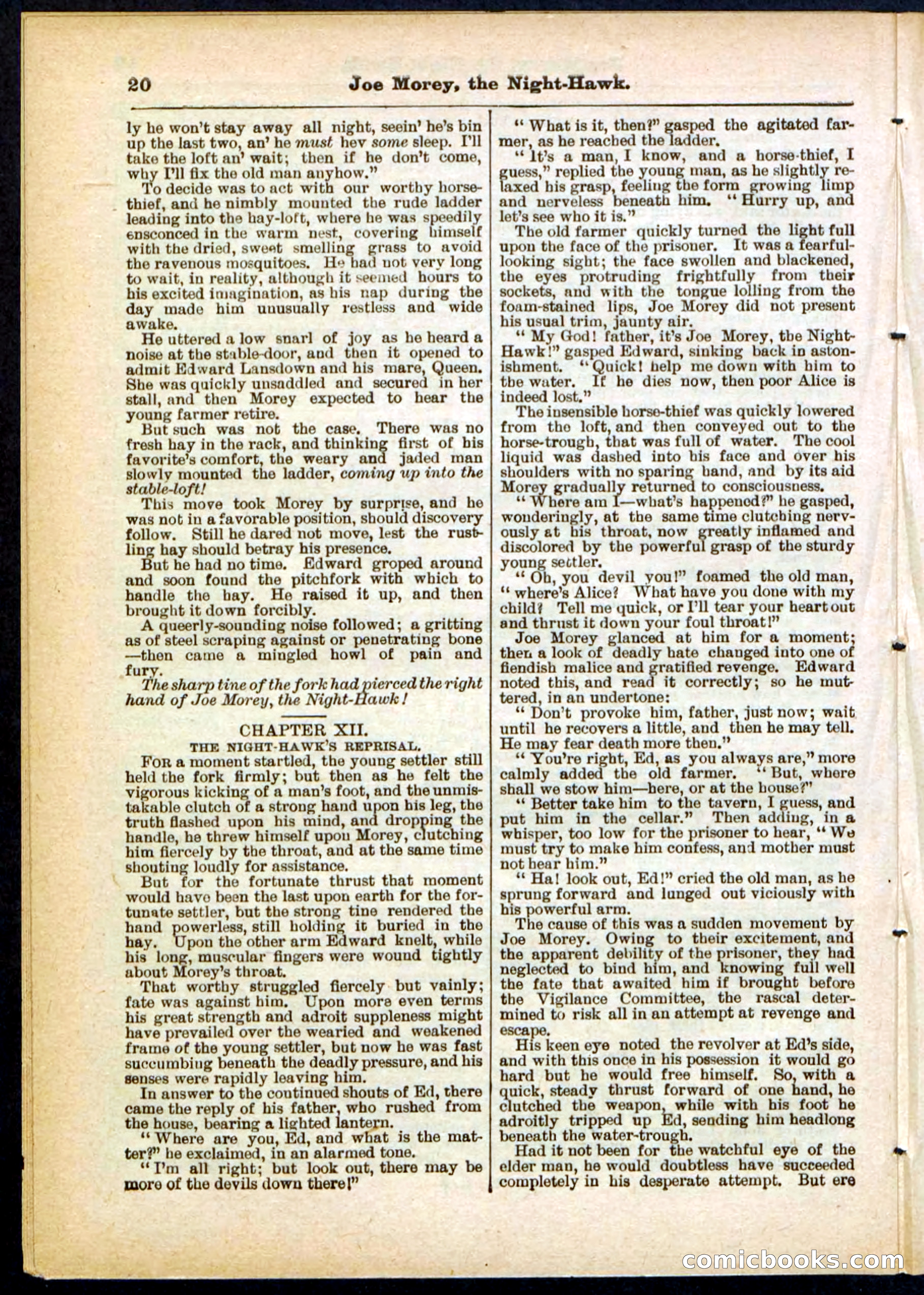 Beadle's Pocket Library No. 292 — page 20 of 32