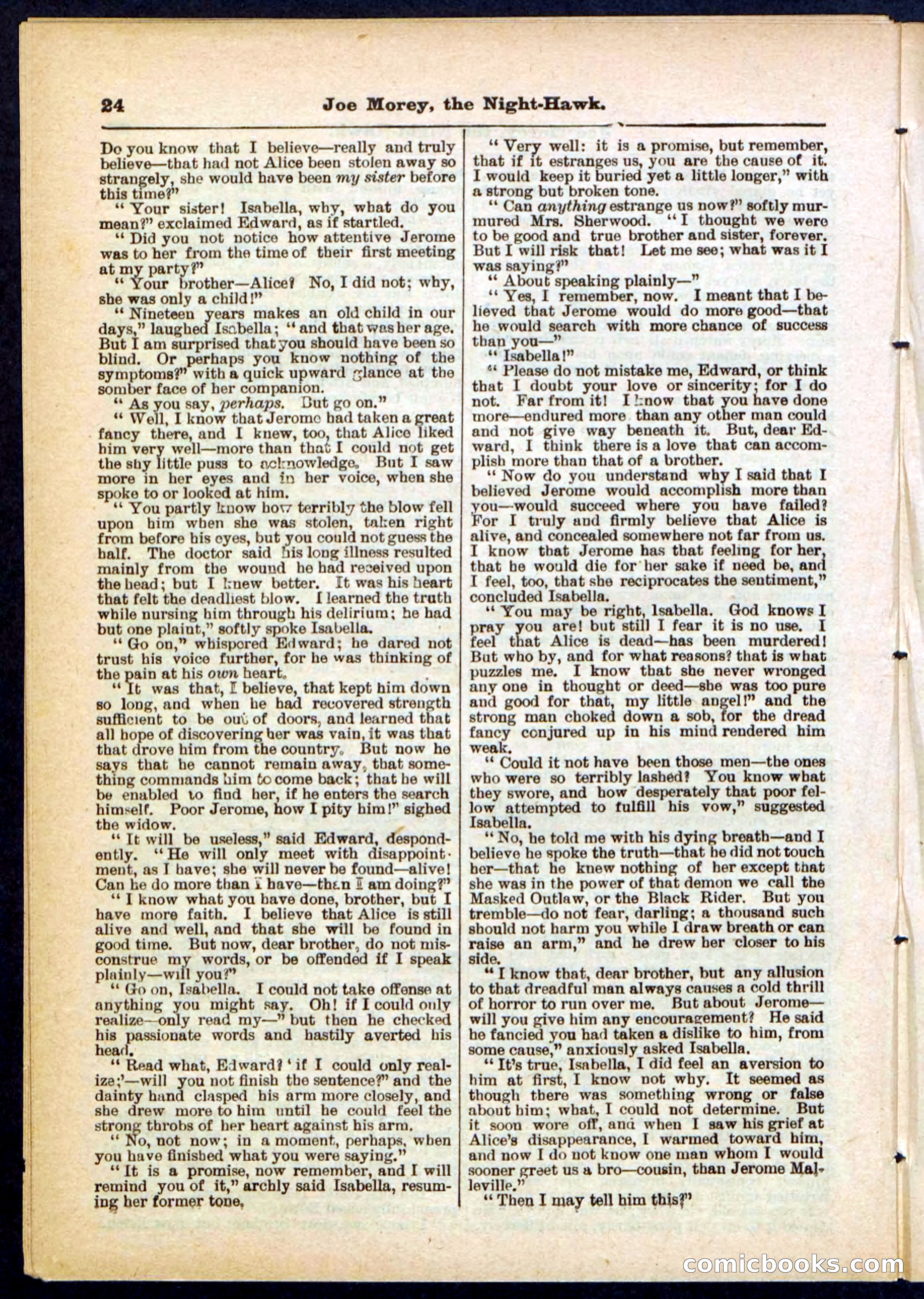 Beadle's Pocket Library No. 292 — page 24 of 32