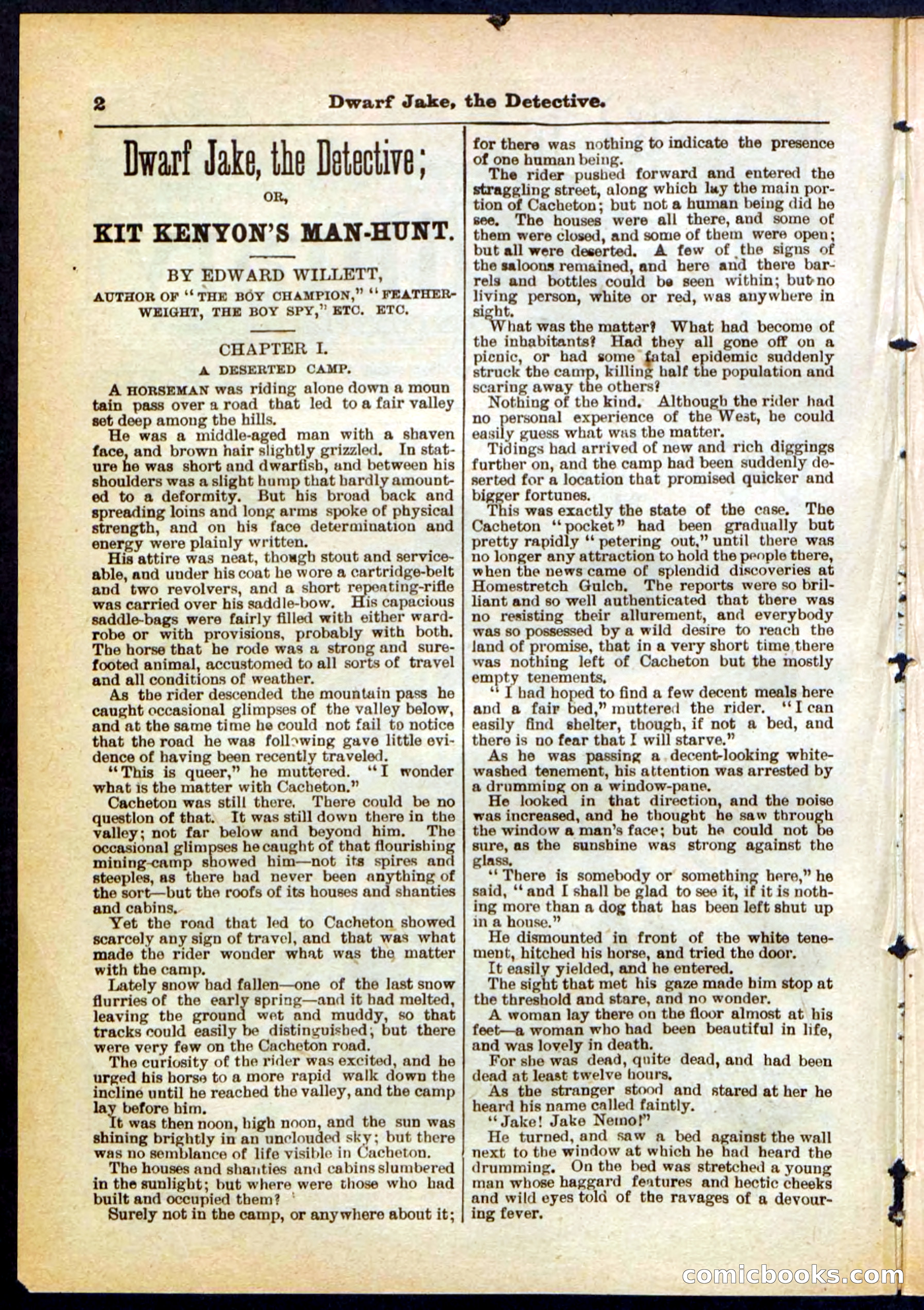 Beadle's Pocket Library No. 293 — page 2 of 32