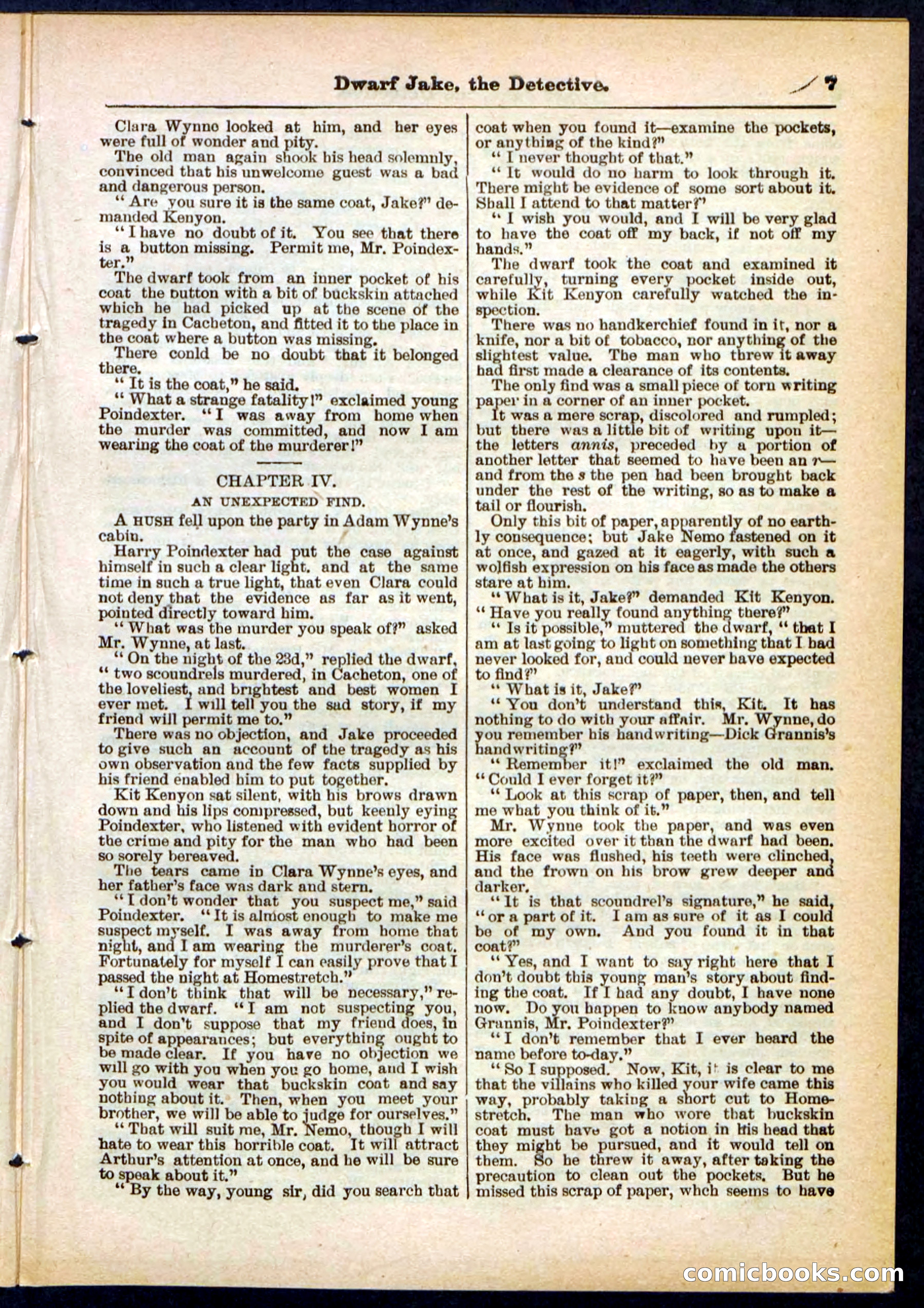 Beadle's Pocket Library No. 293 — page 7 of 32