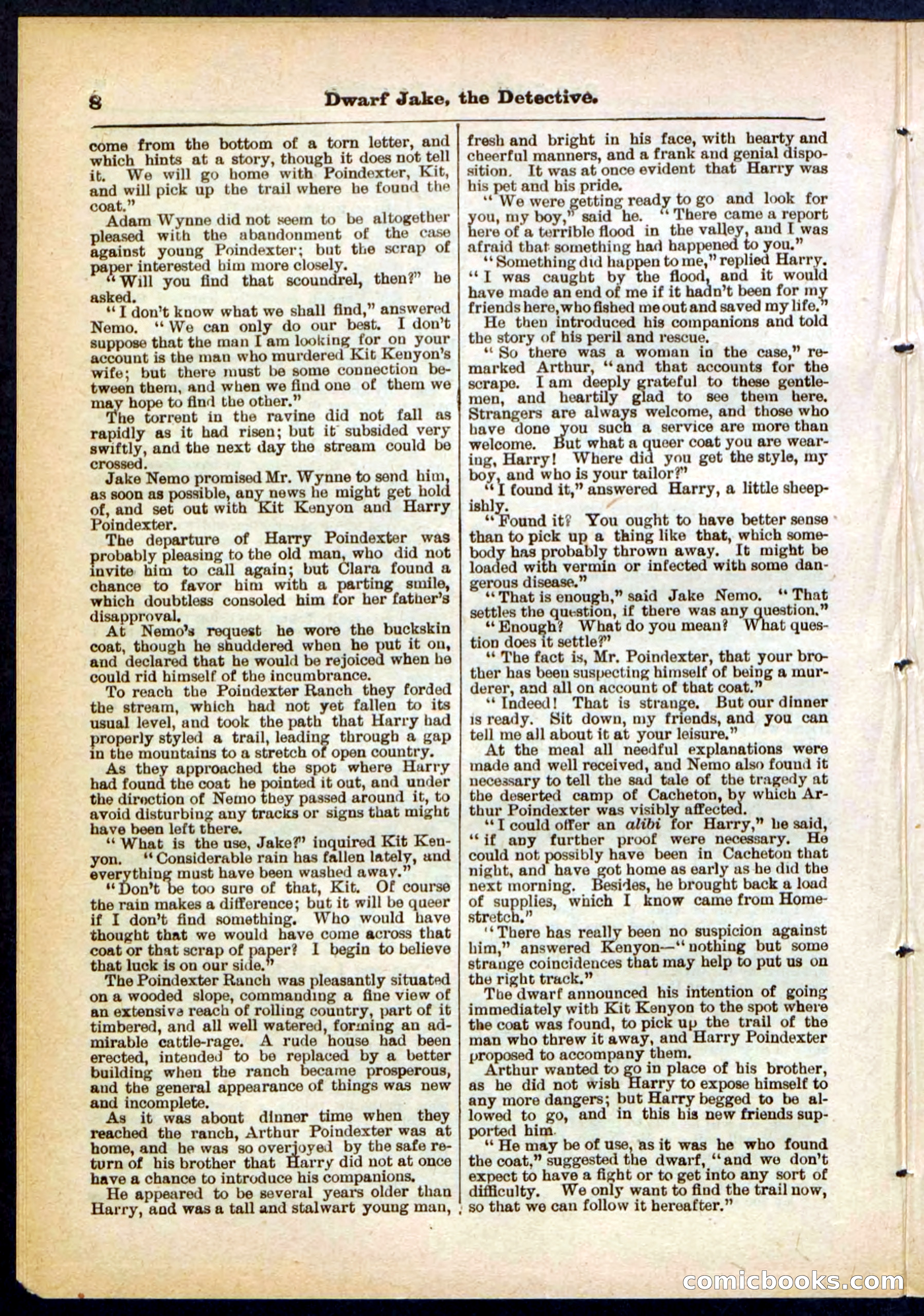 Beadle's Pocket Library No. 293 — page 8 of 32