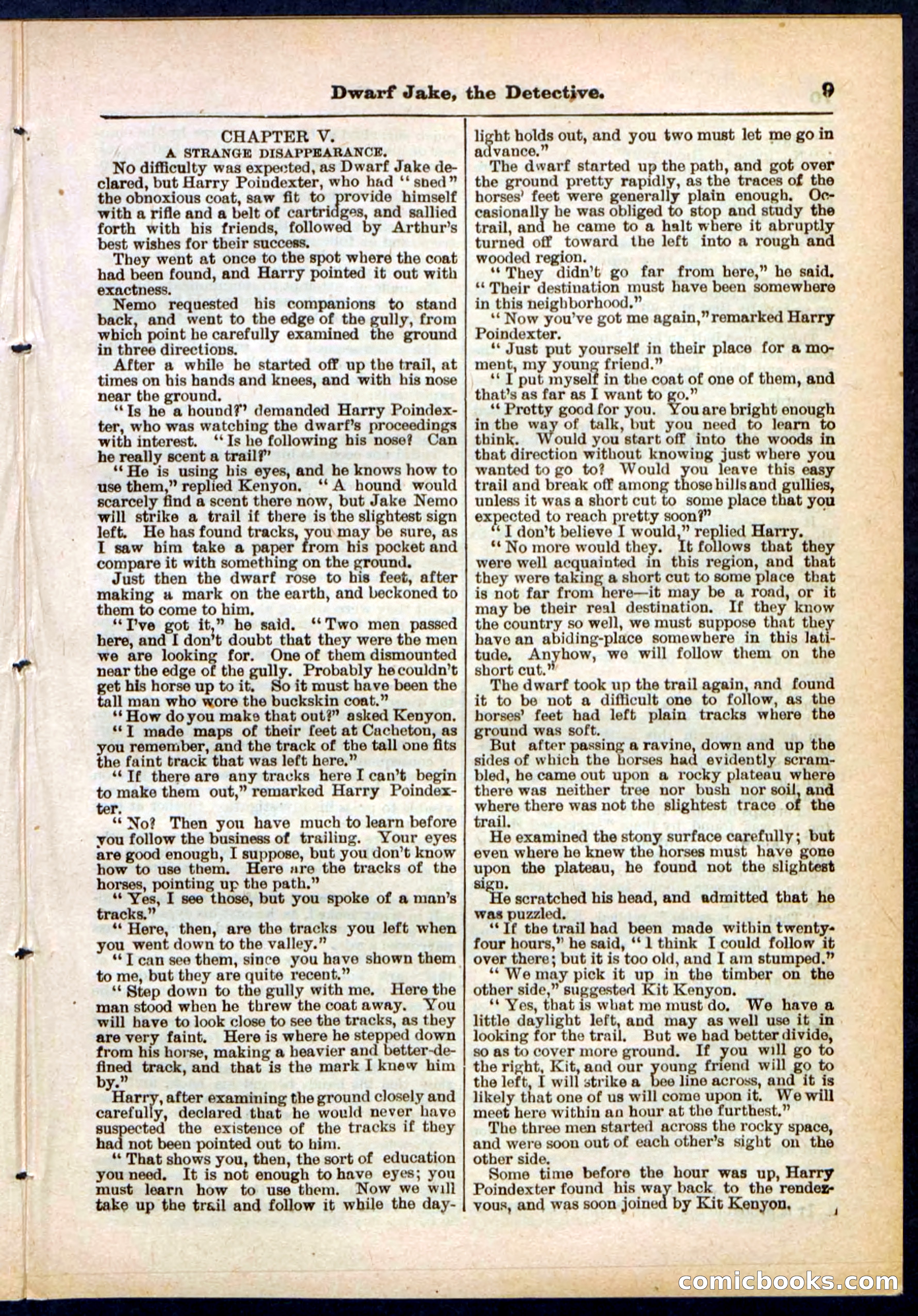 Beadle's Pocket Library No. 293 — page 9 of 32