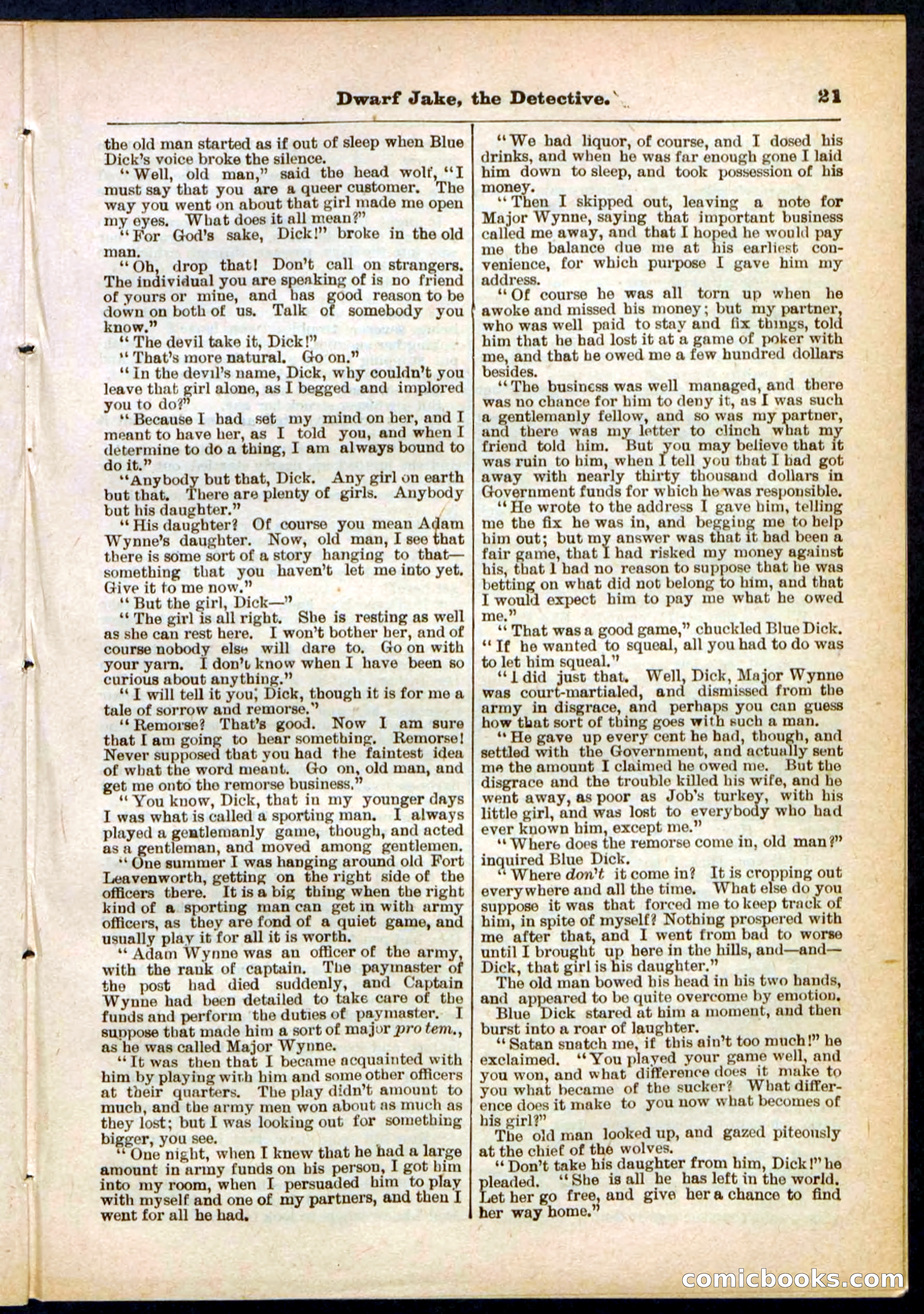 Beadle's Pocket Library No. 293 — page 21 of 32