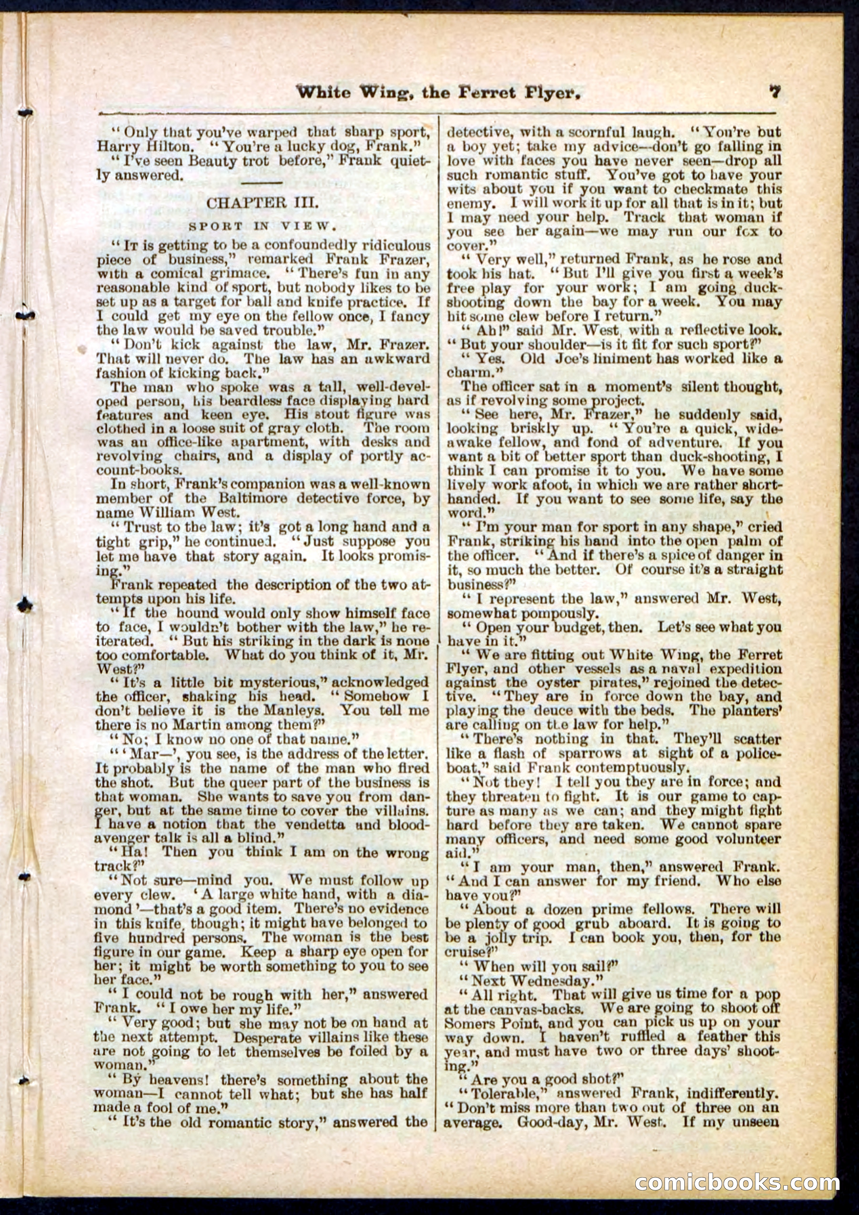 Beadle's Pocket Library No. 295 — page 7 of 32
