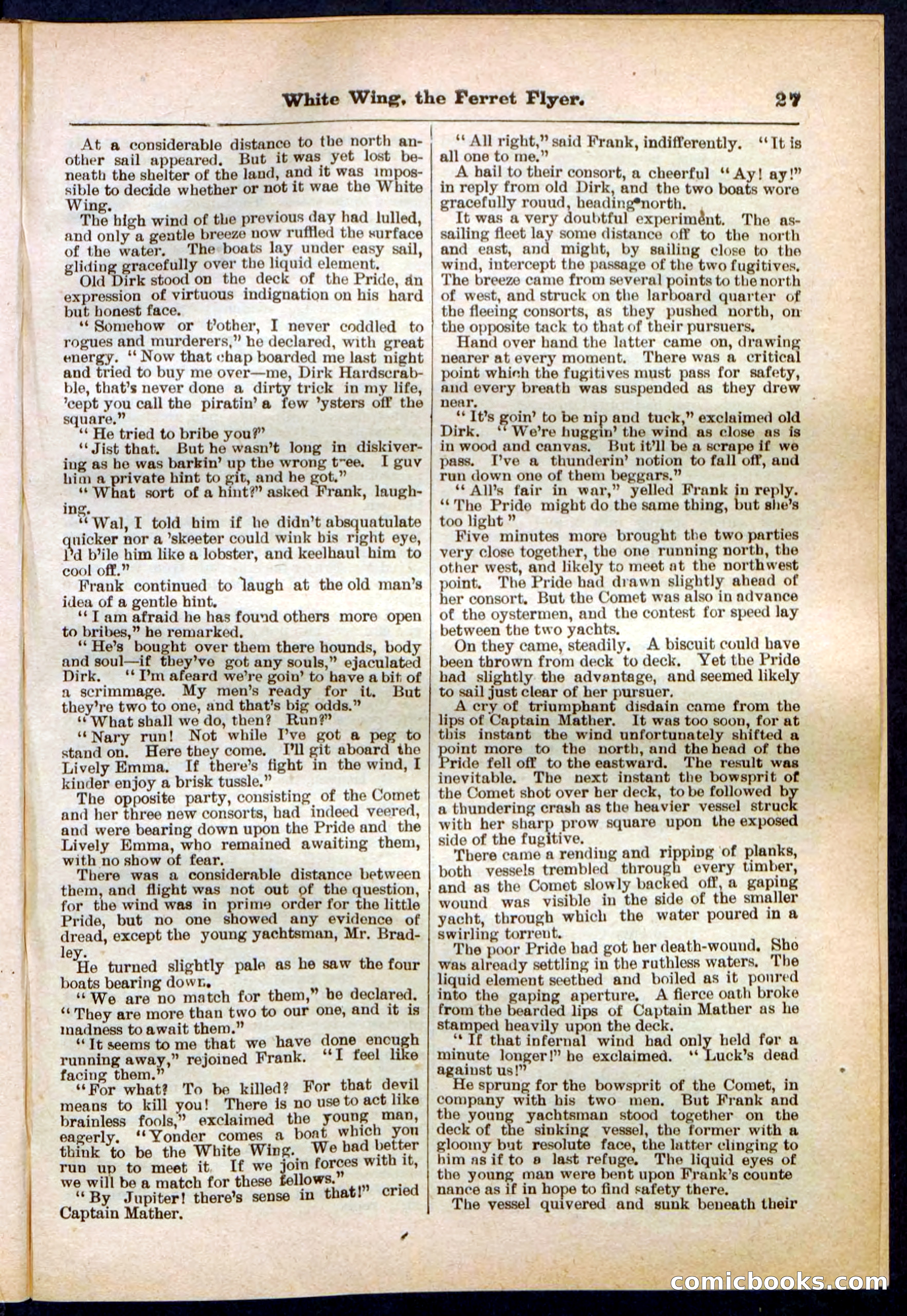Beadle's Pocket Library No. 295 — page 27 of 32