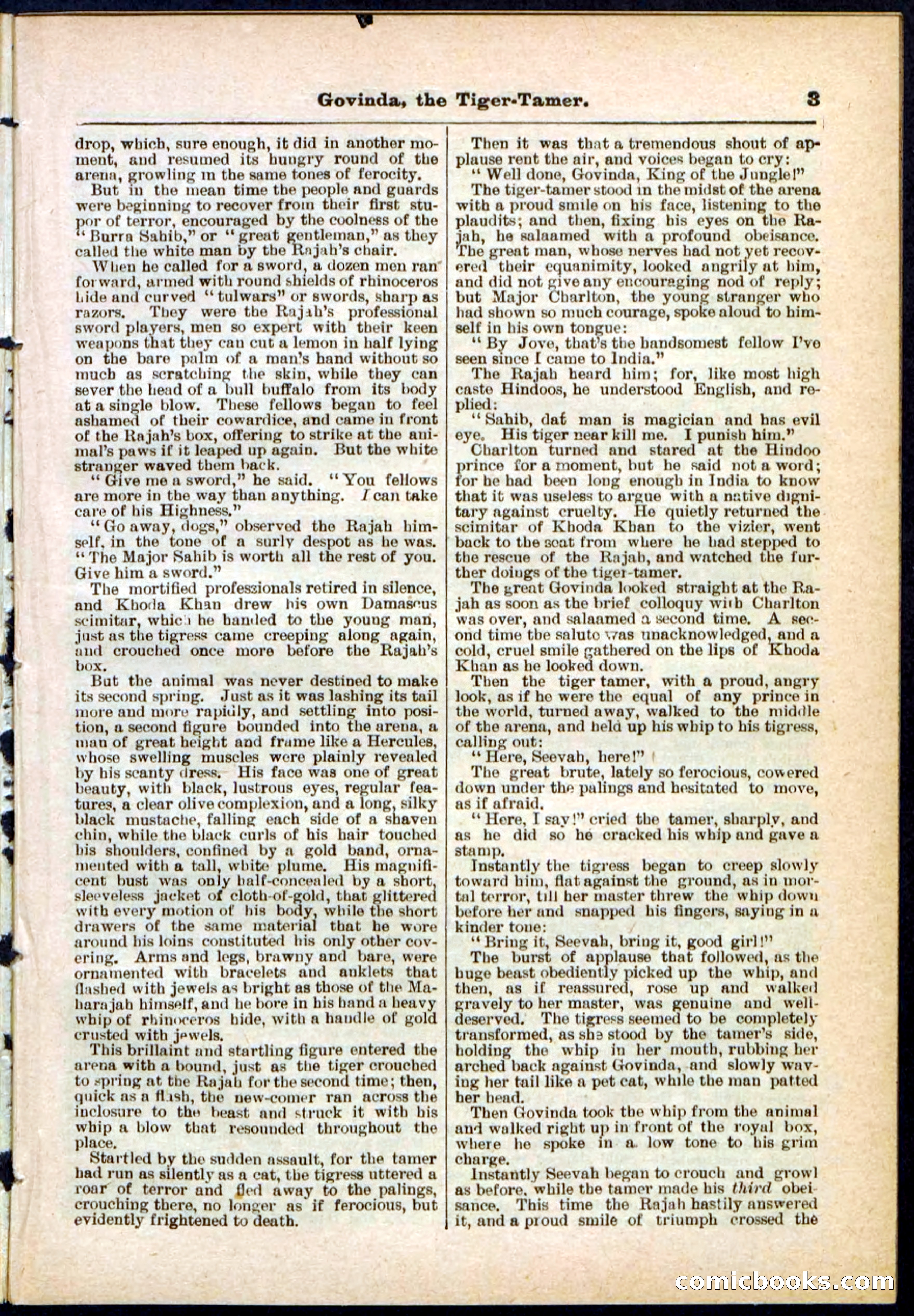 Beadle's Pocket Library No. 296 — page 3 of 48