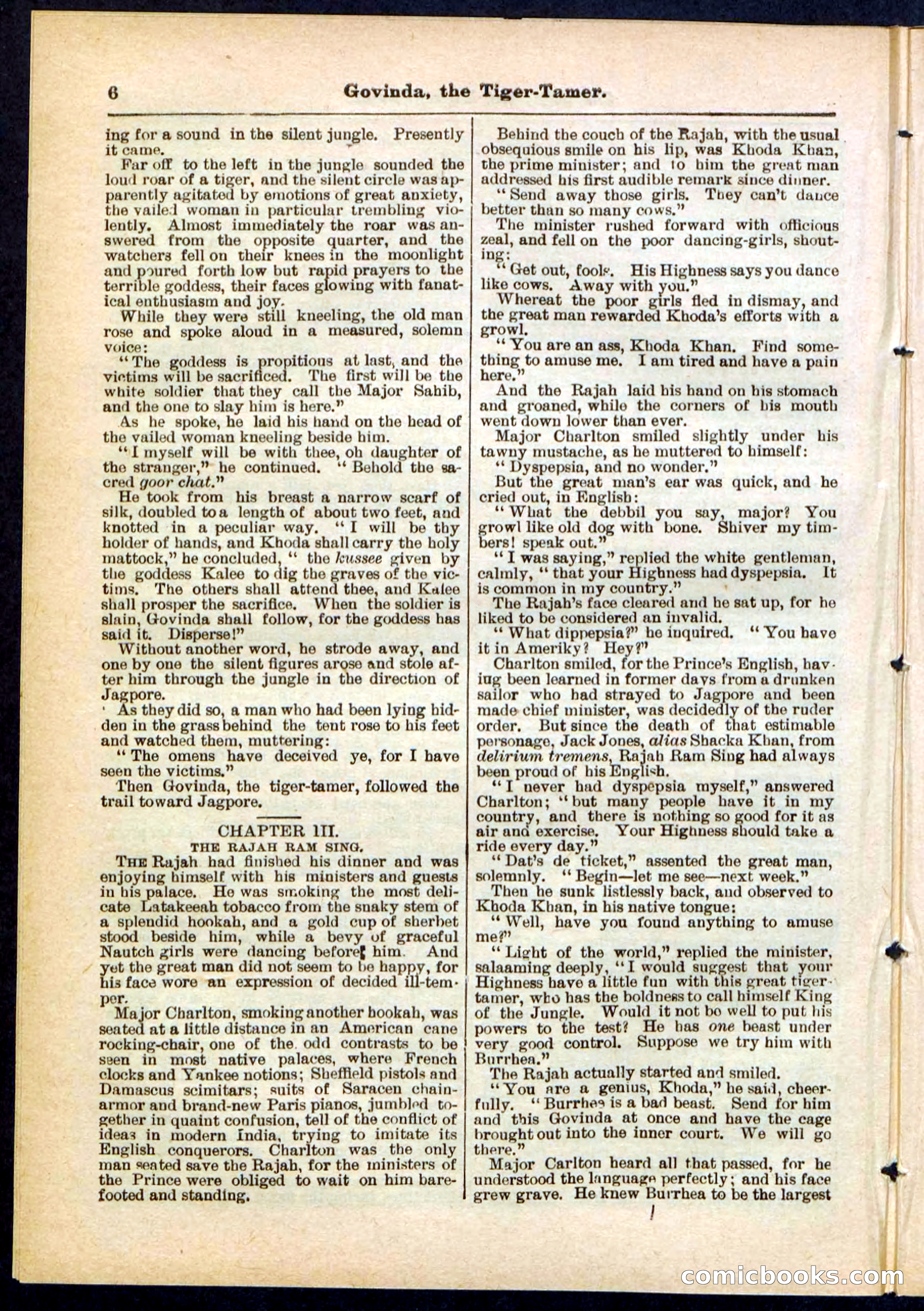 Beadle's Pocket Library No. 296 — page 6 of 48