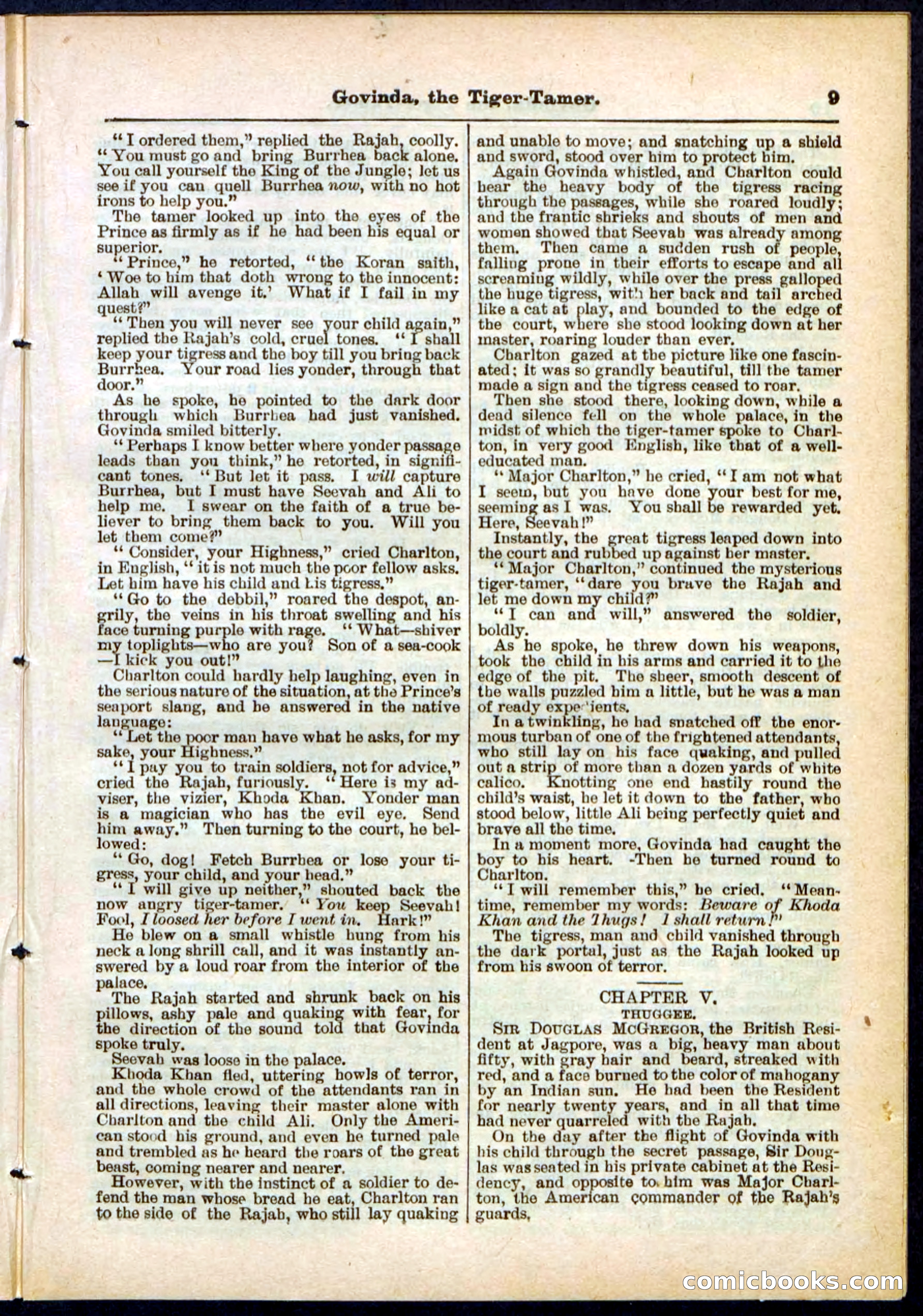 Beadle's Pocket Library No. 296 — page 9 of 48