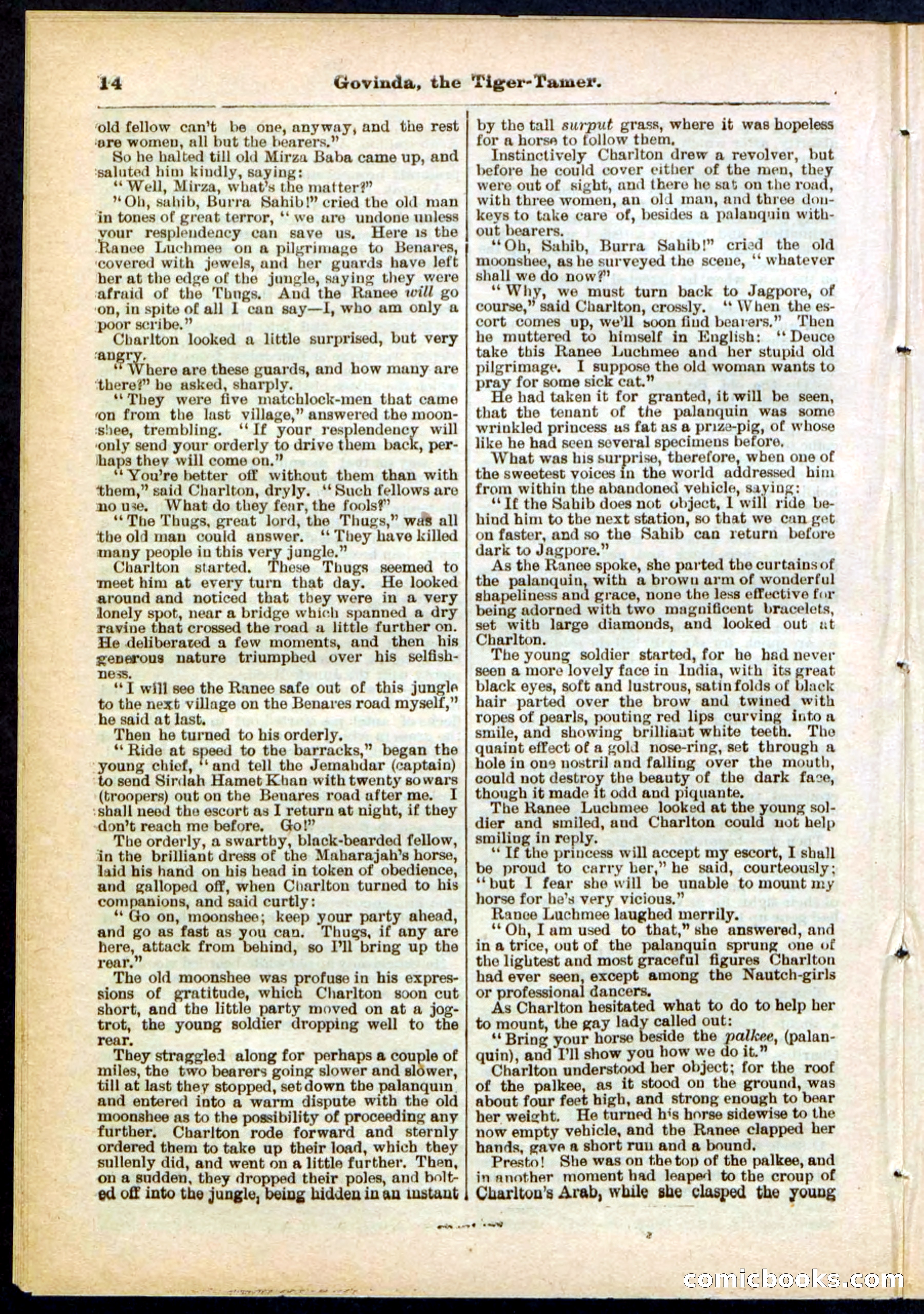 Beadle's Pocket Library No. 296 — page 14 of 48