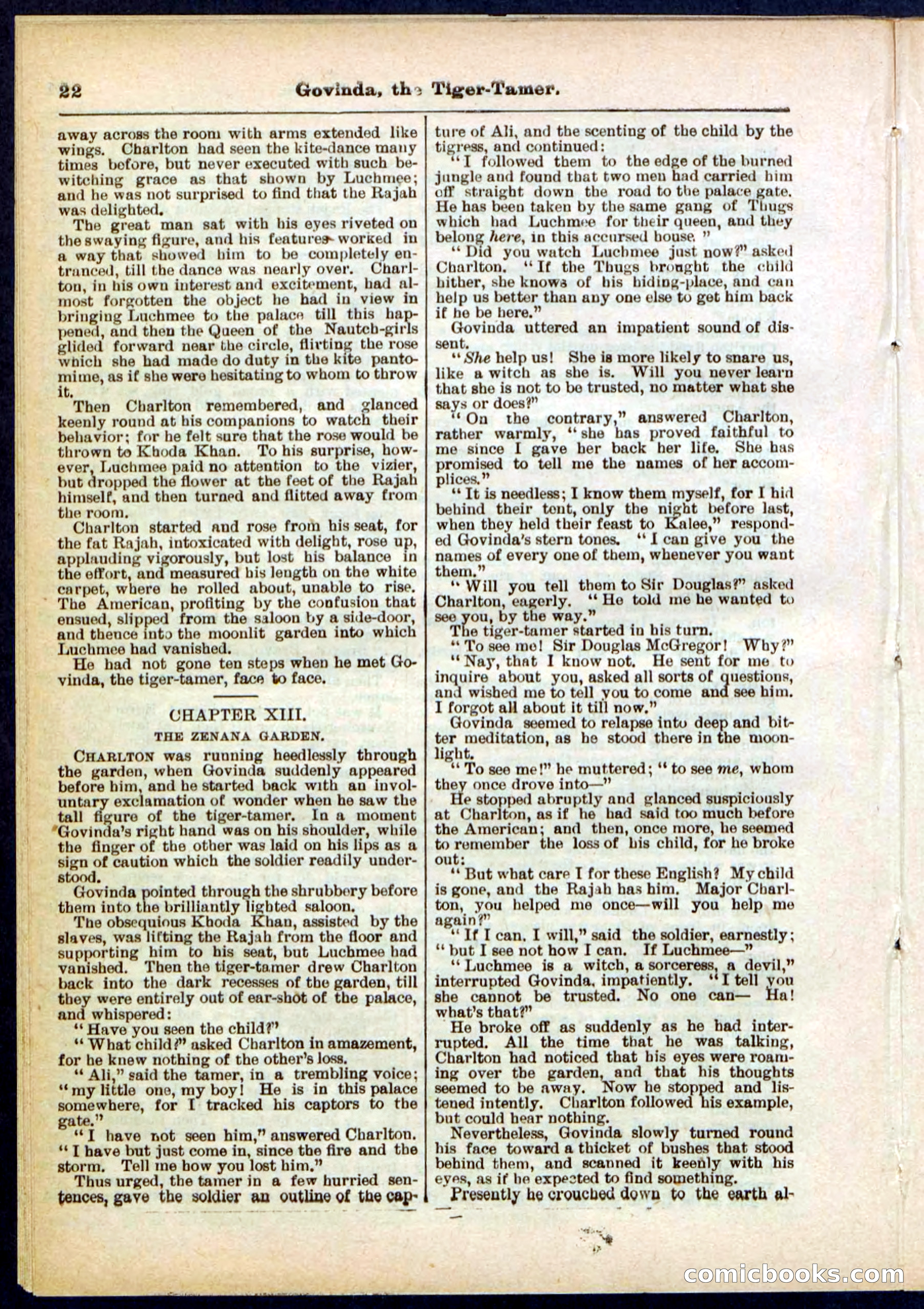 Beadle's Pocket Library No. 296 — page 22 of 48