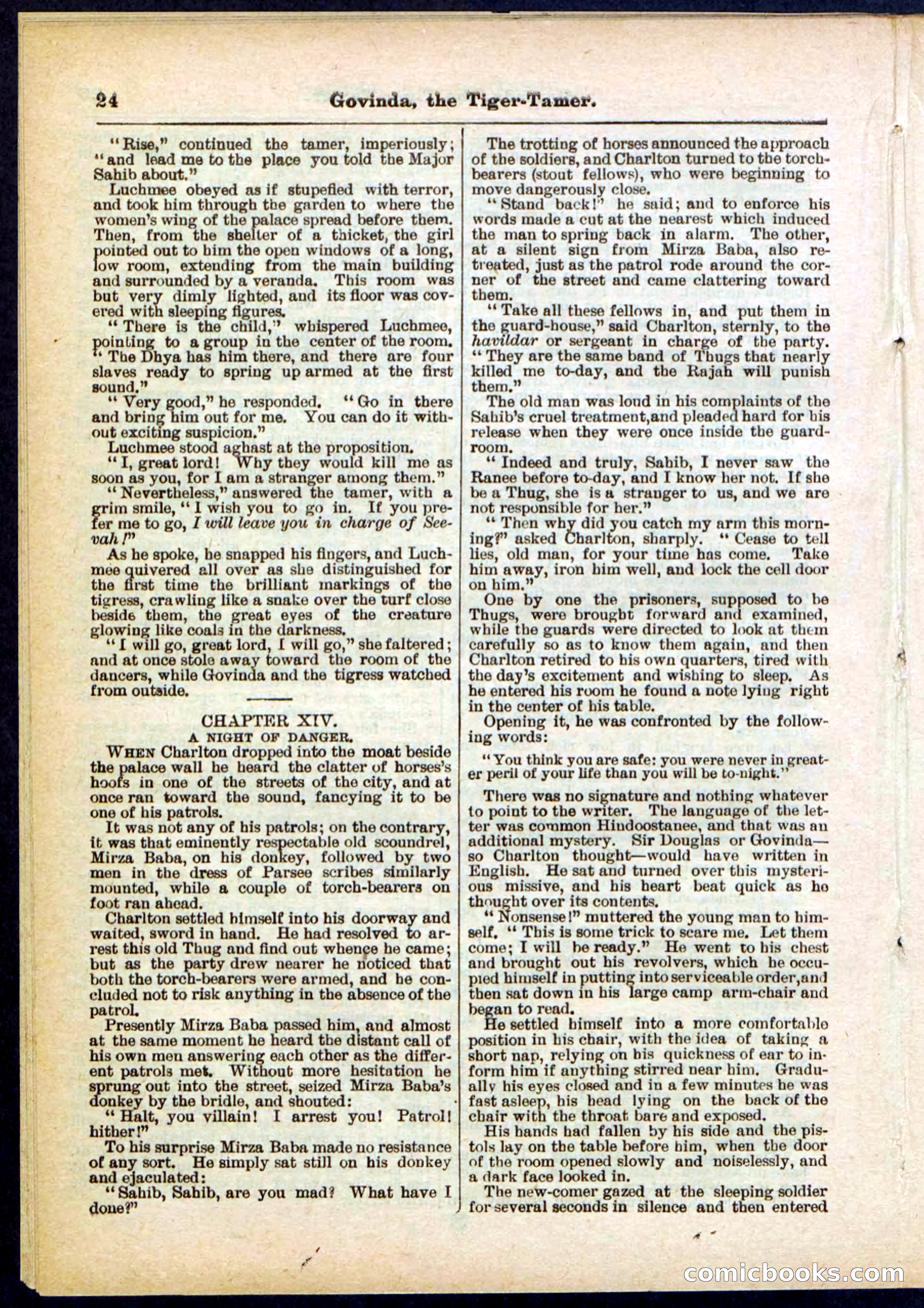 Beadle's Pocket Library No. 296 — page 24 of 48