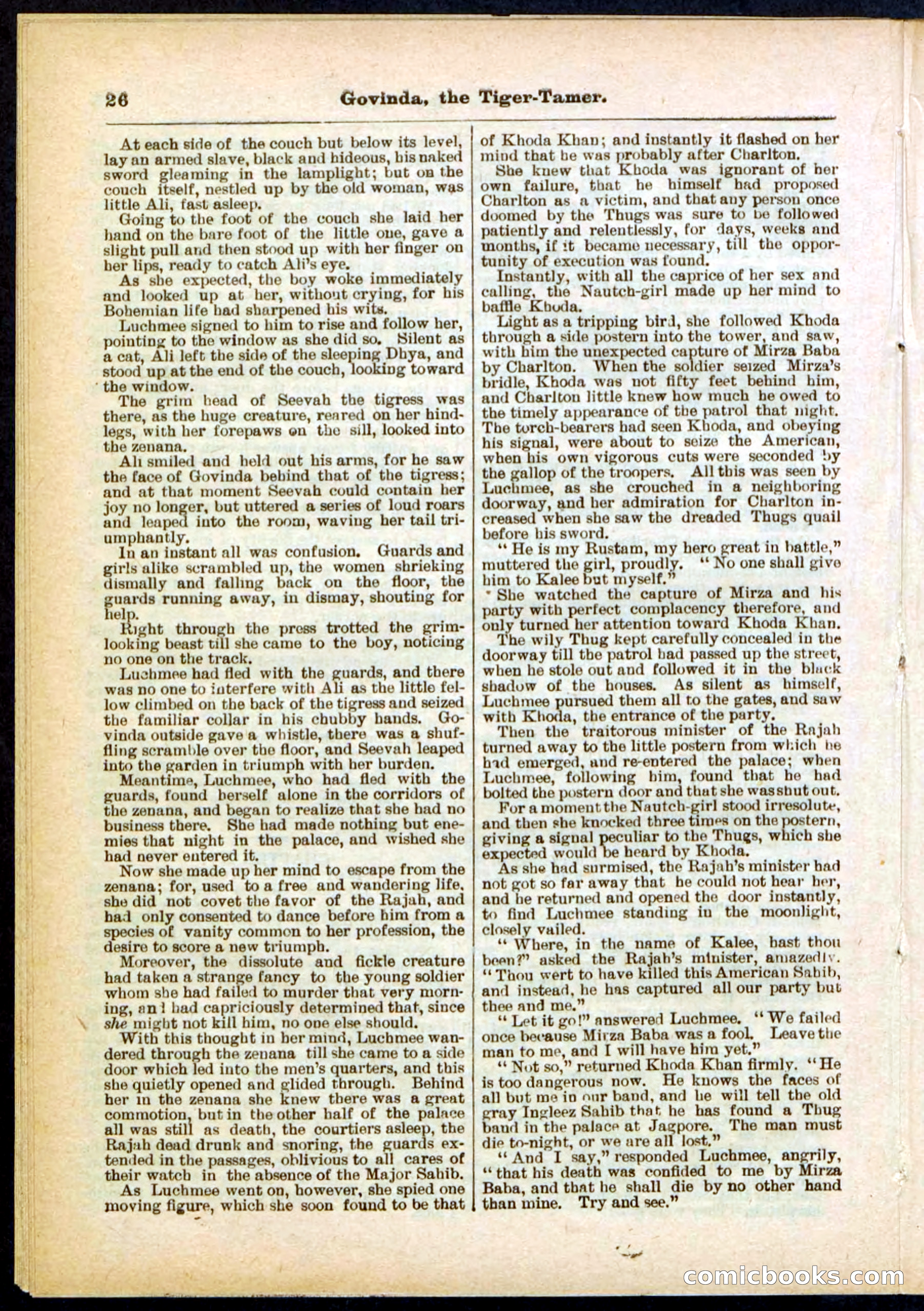 Beadle's Pocket Library No. 296 — page 26 of 48